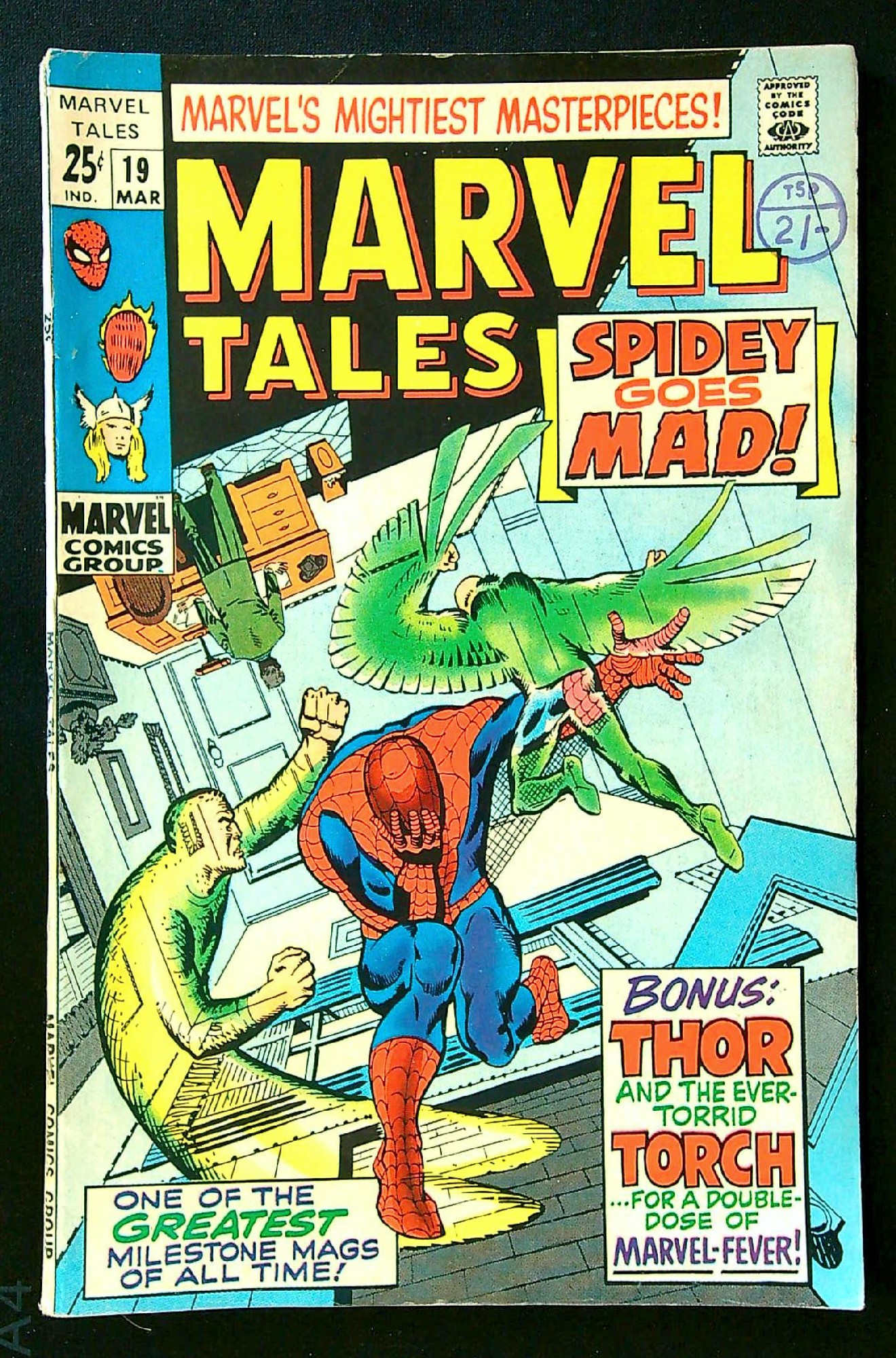 Cover of Marvel Tales #19. One of 250,000 Vintage American Comics on sale from Krypton!