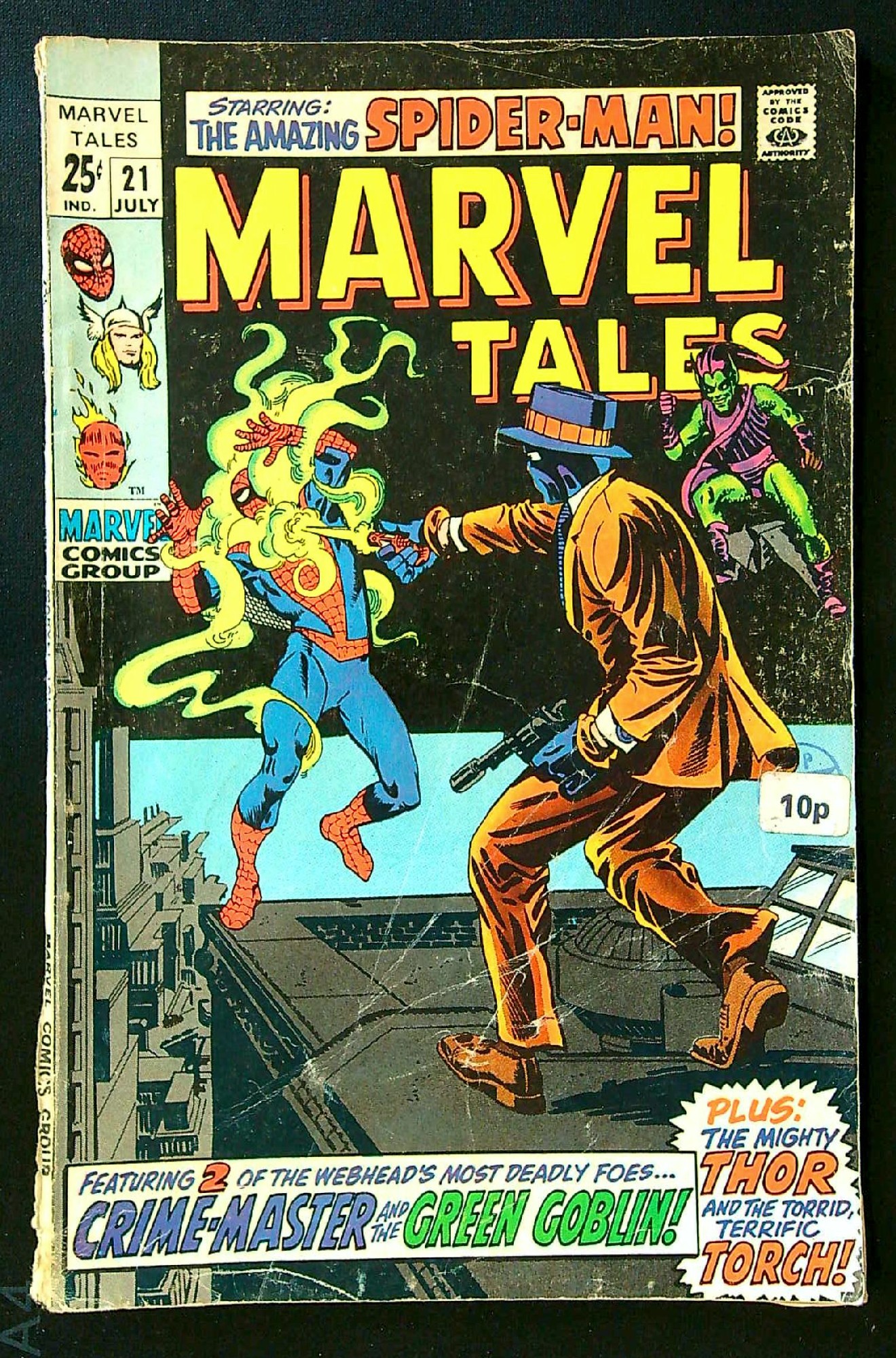 Cover of Marvel Tales #21. One of 250,000 Vintage American Comics on sale from Krypton!