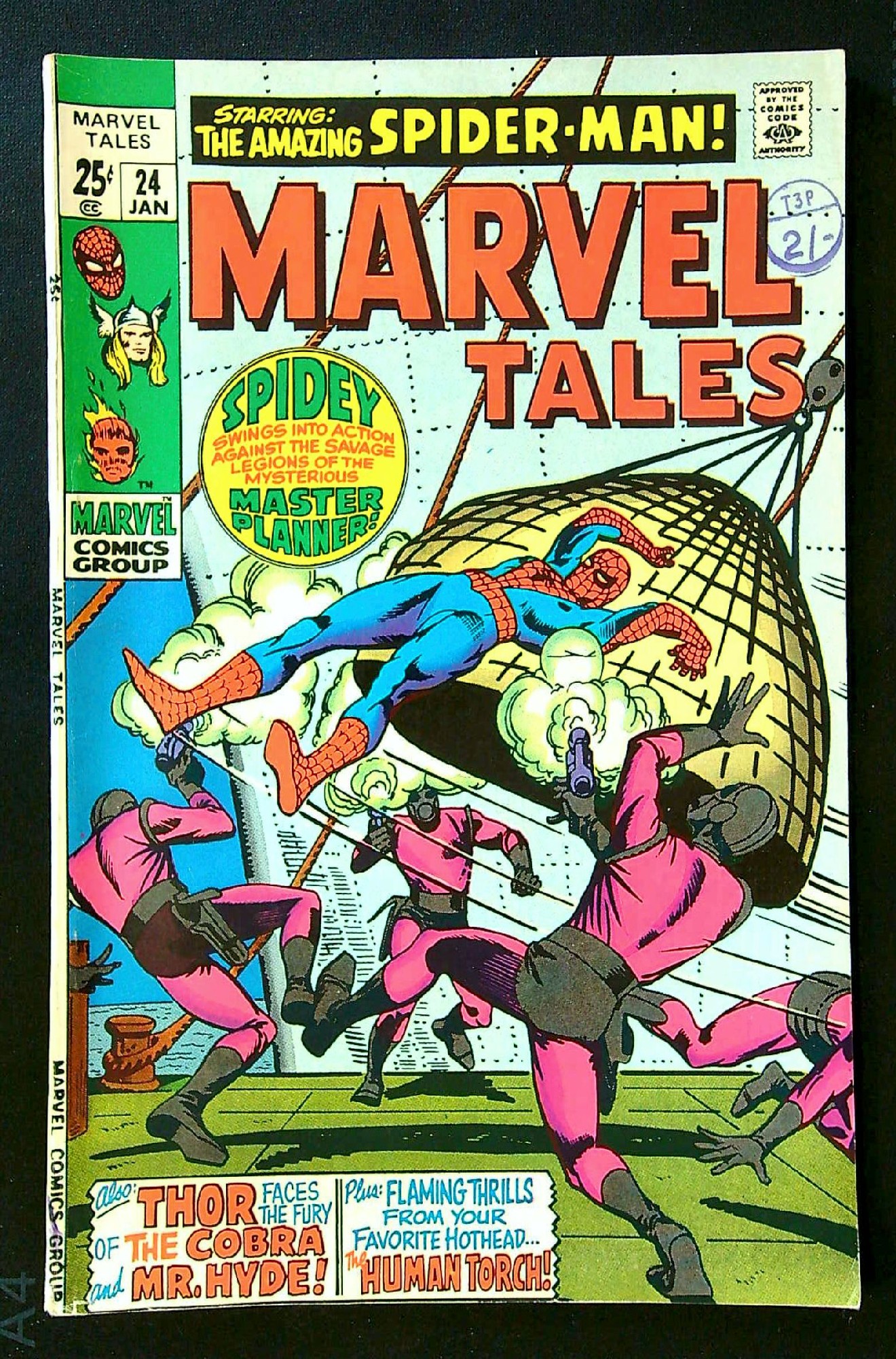 Cover of Marvel Tales #24. One of 250,000 Vintage American Comics on sale from Krypton!