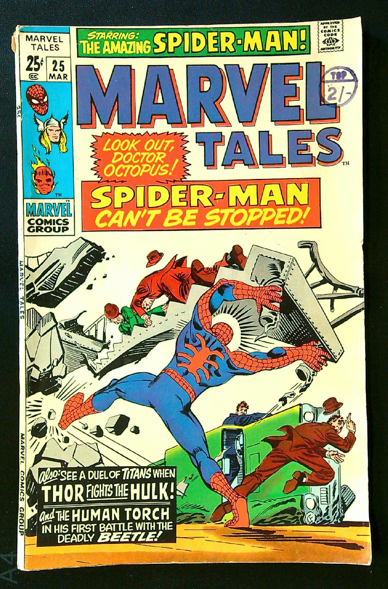 Cover of Marvel Tales #25. One of 250,000 Vintage American Comics on sale from Krypton!