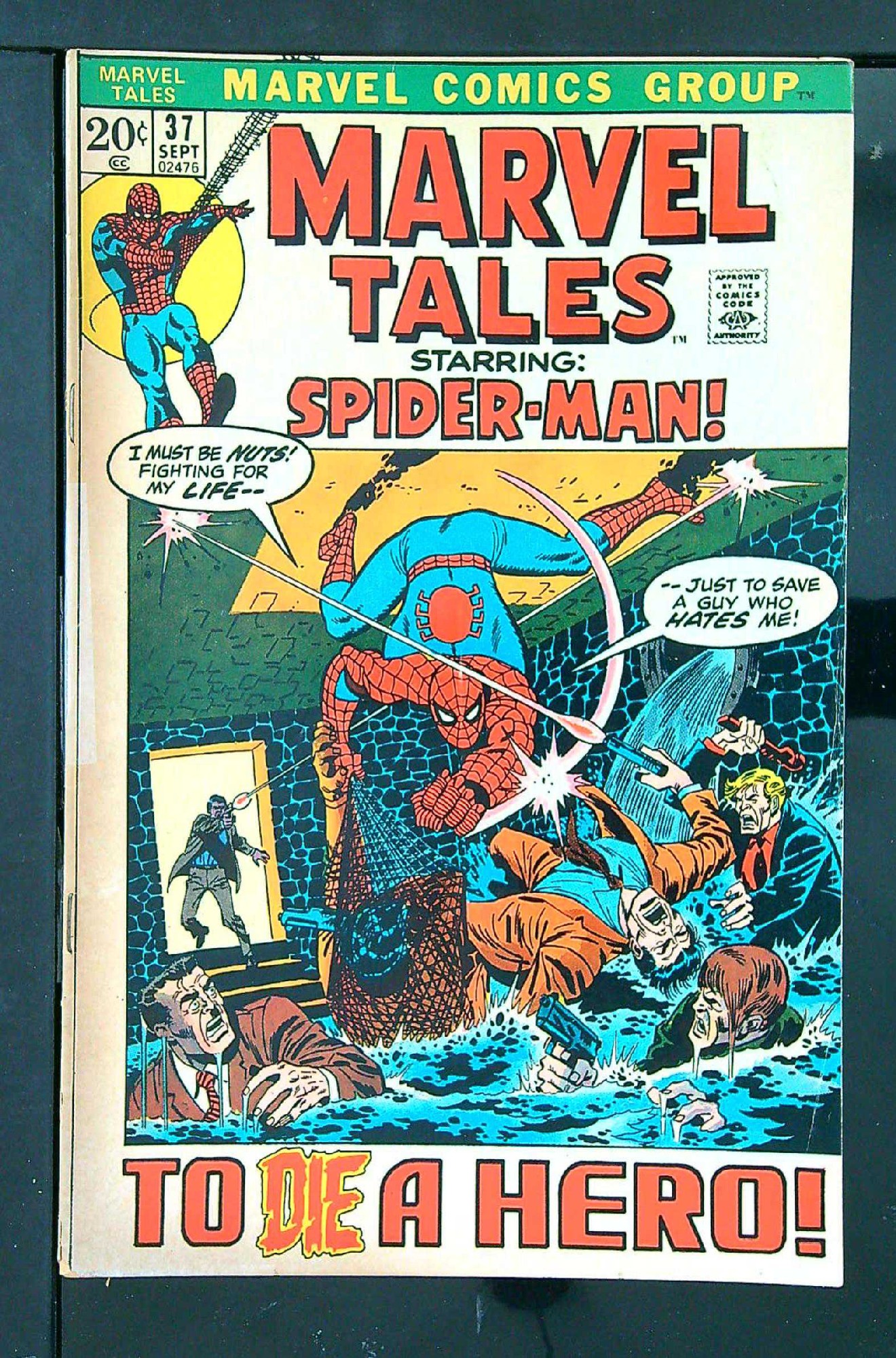 Cover of Marvel Tales #37. One of 250,000 Vintage American Comics on sale from Krypton!