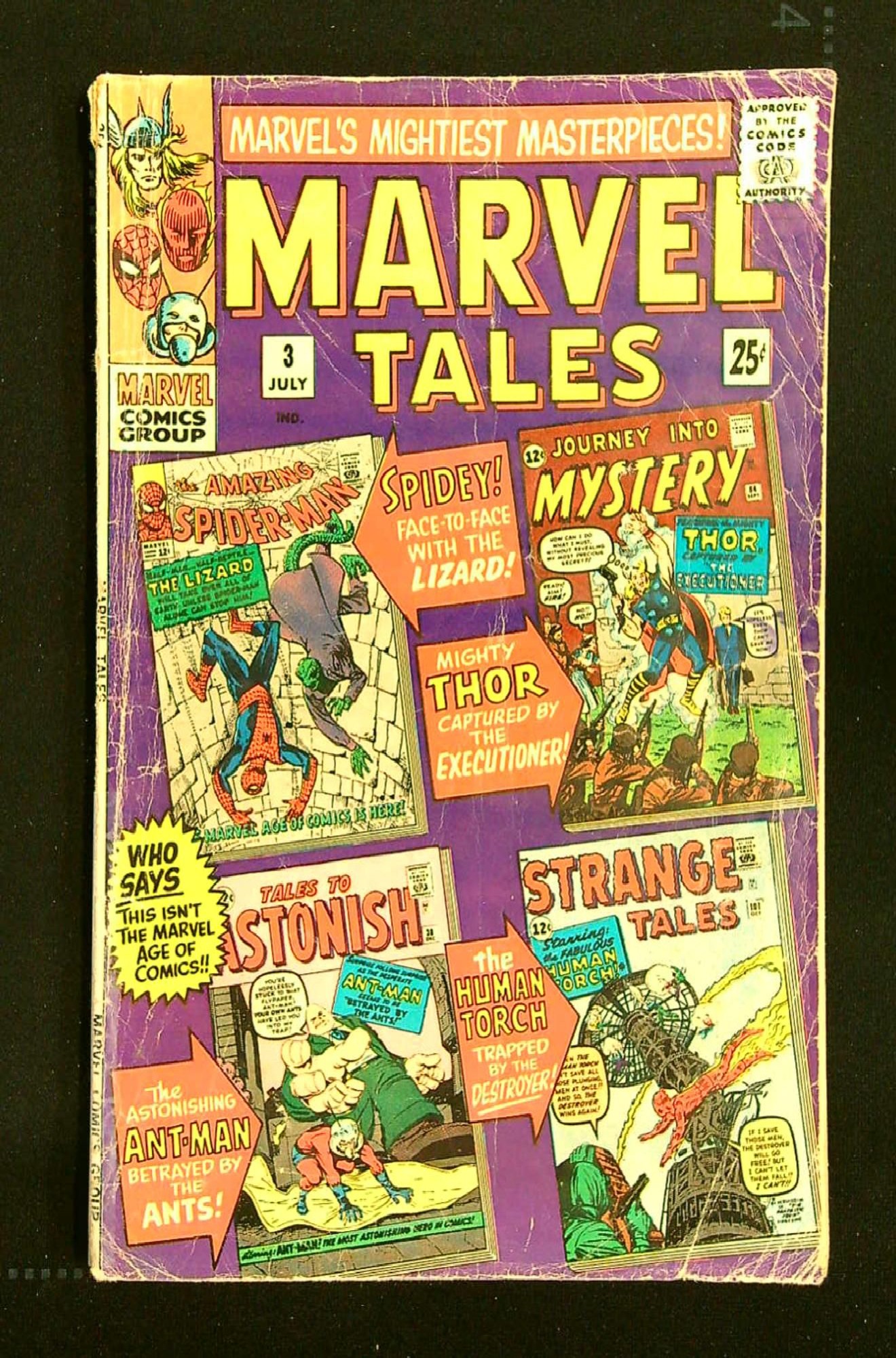 Cover of Marvel Tales #3. One of 250,000 Vintage American Comics on sale from Krypton!