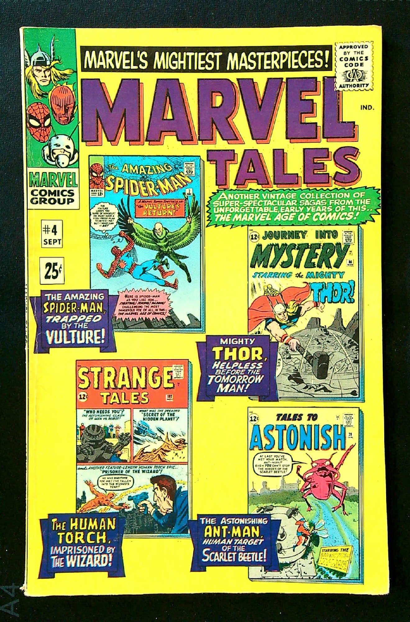 Cover of Marvel Tales #4. One of 250,000 Vintage American Comics on sale from Krypton!