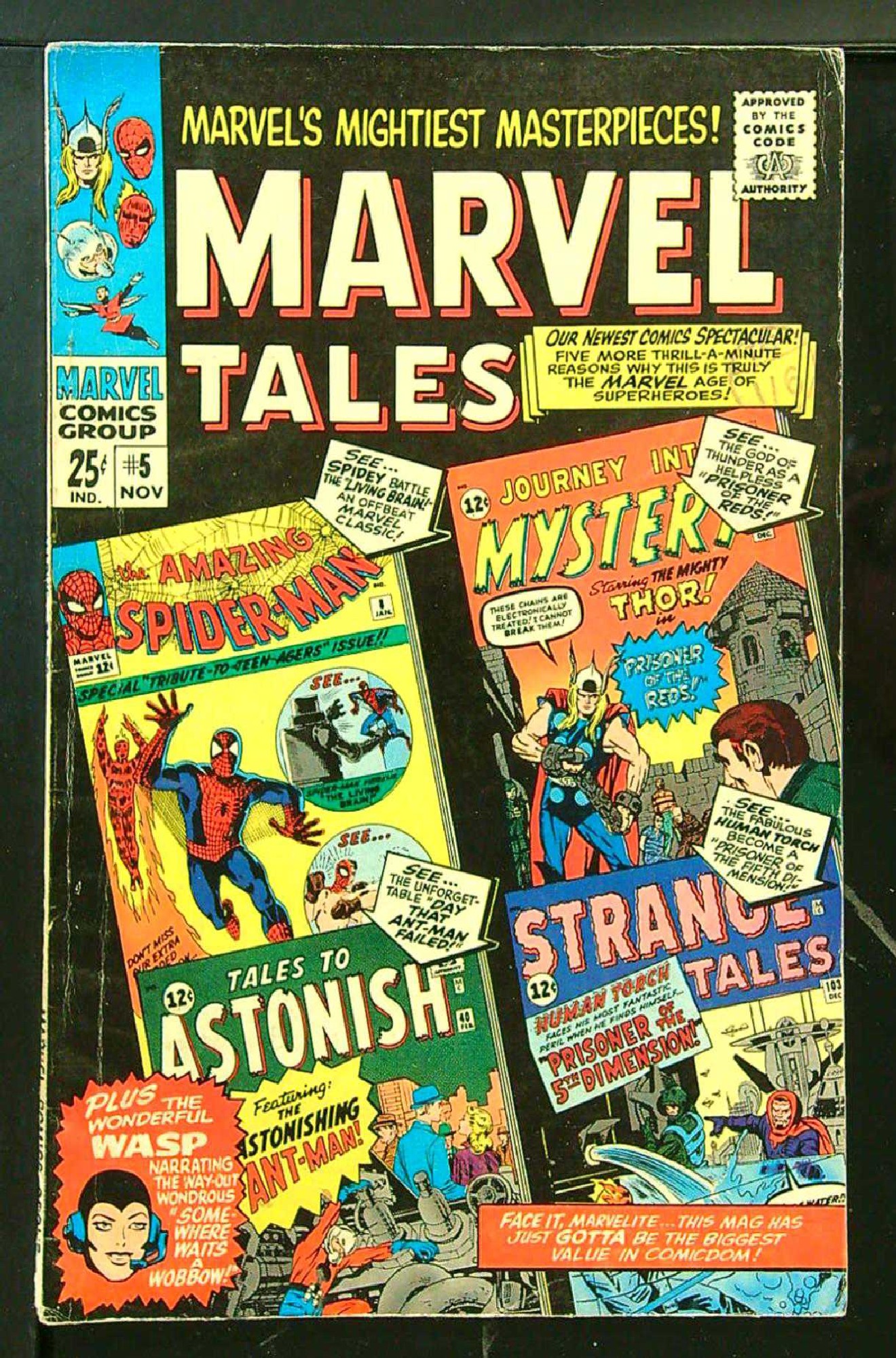 Cover of Marvel Tales #5. One of 250,000 Vintage American Comics on sale from Krypton!