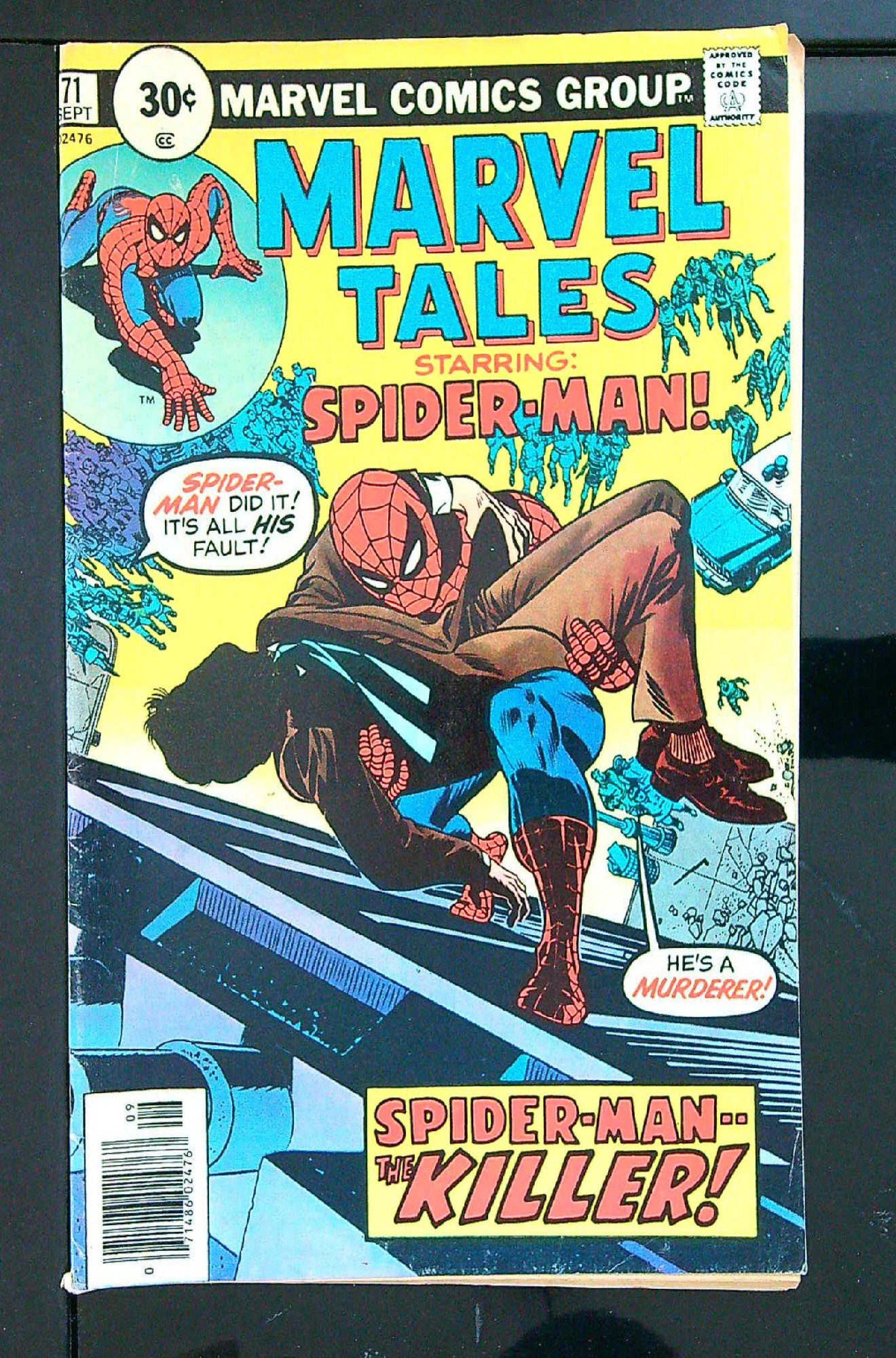 Cover of Marvel Tales #71. One of 250,000 Vintage American Comics on sale from Krypton!