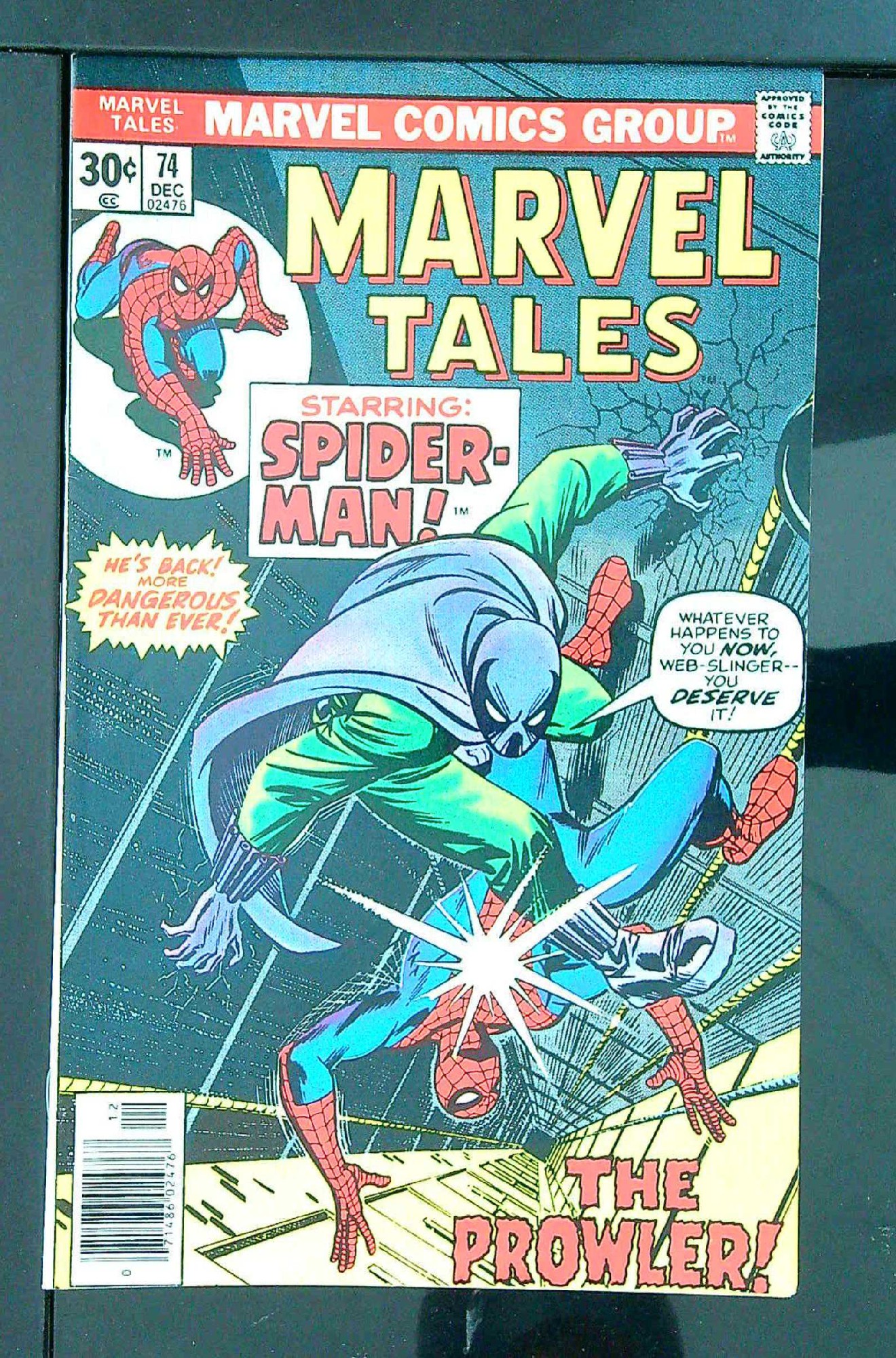 Cover of Marvel Tales #74. One of 250,000 Vintage American Comics on sale from Krypton!
