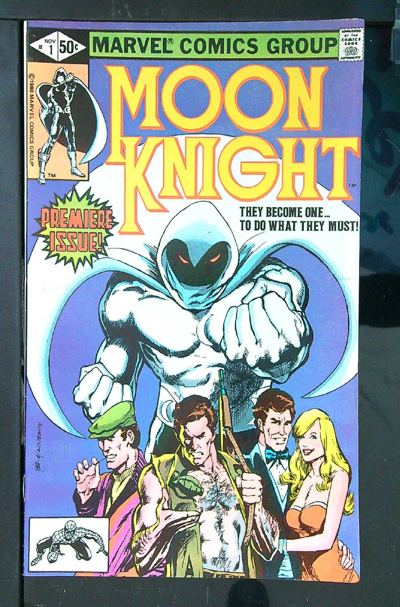 Cover of Moon Knight (Vol 1) #1. One of 250,000 Vintage American Comics on sale from Krypton!