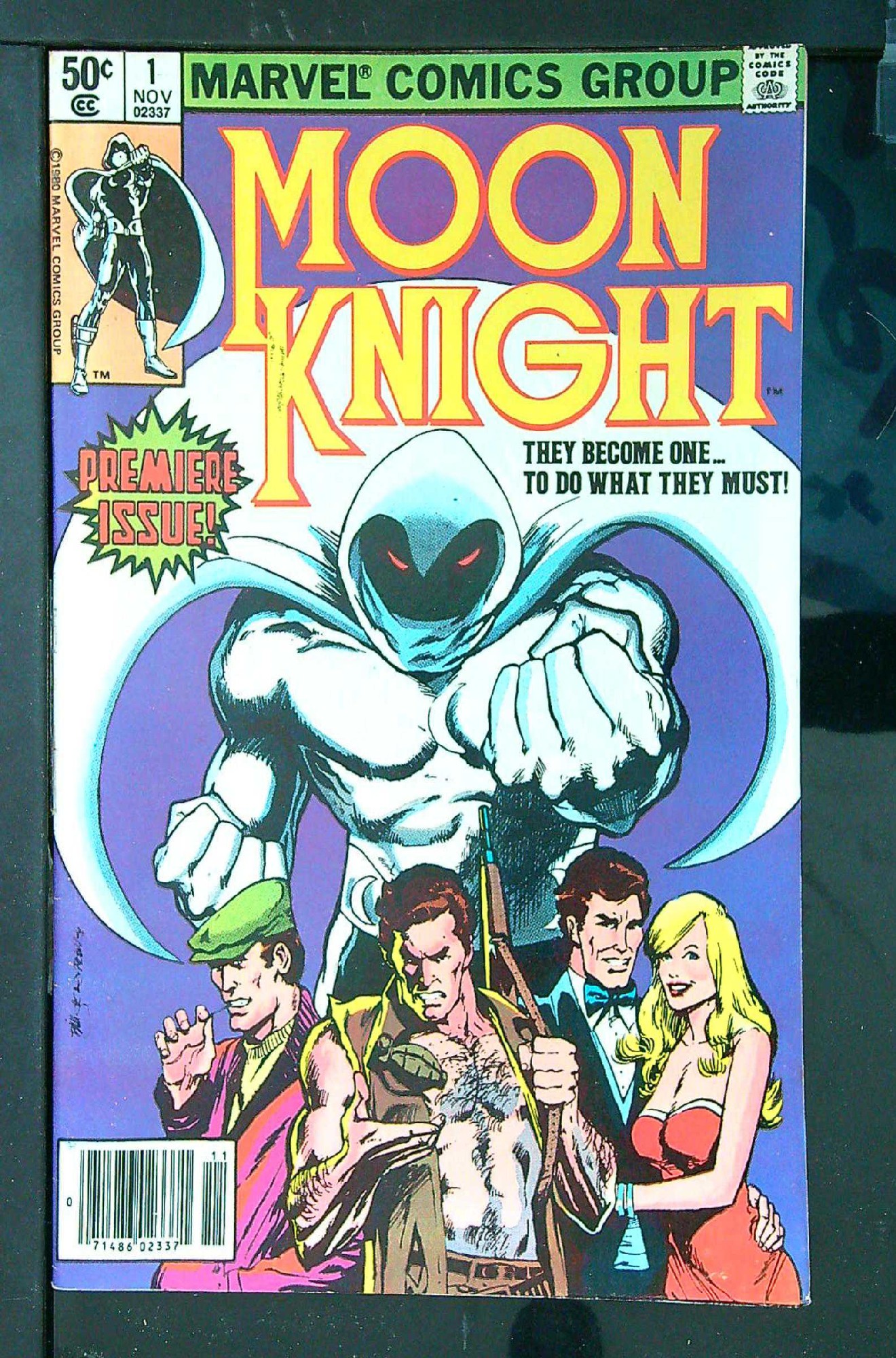 Cover of Moon Knight (Vol 1) #1. One of 250,000 Vintage American Comics on sale from Krypton!