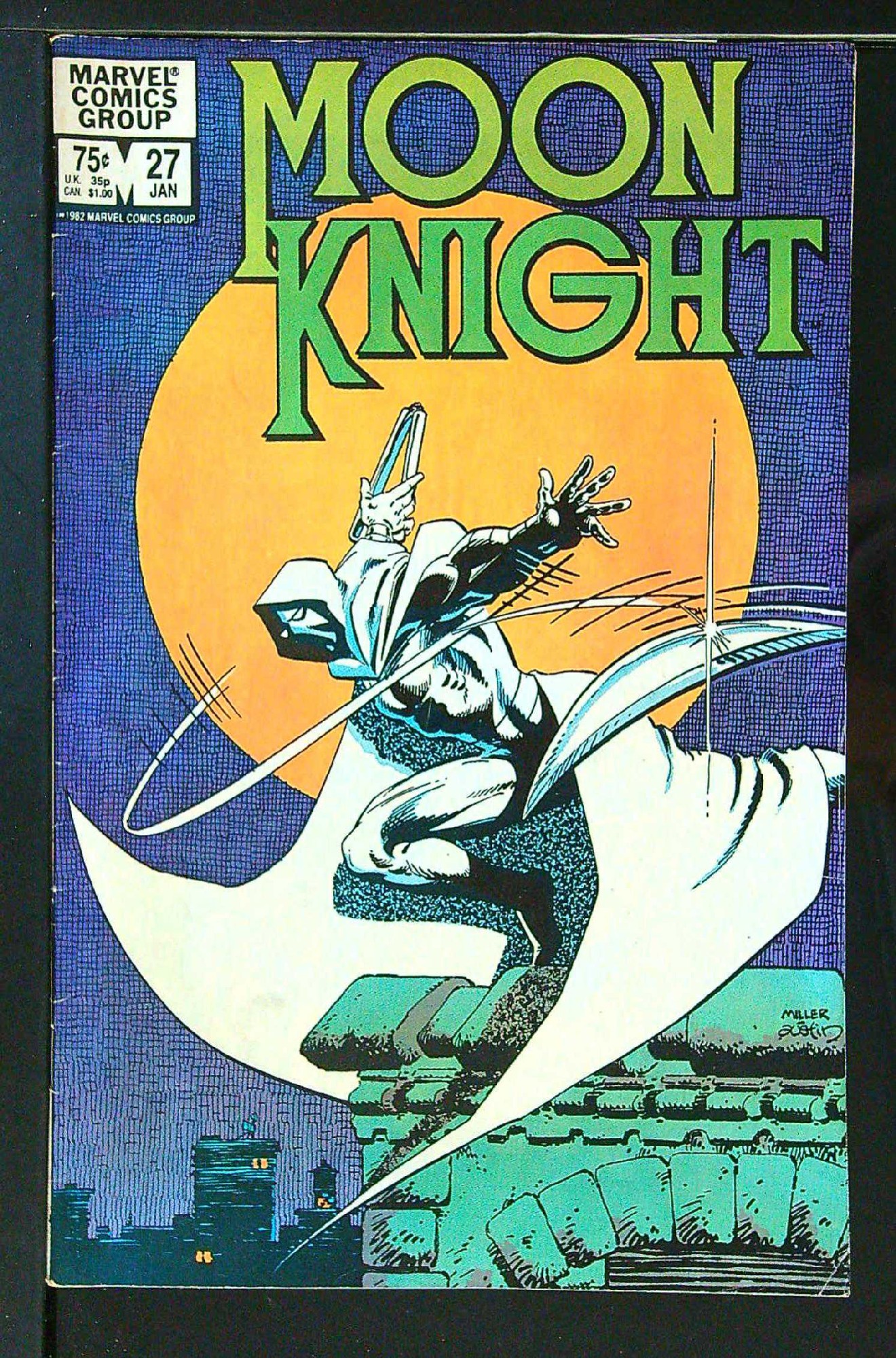 Cover of Moon Knight (Vol 1) #27. One of 250,000 Vintage American Comics on sale from Krypton!