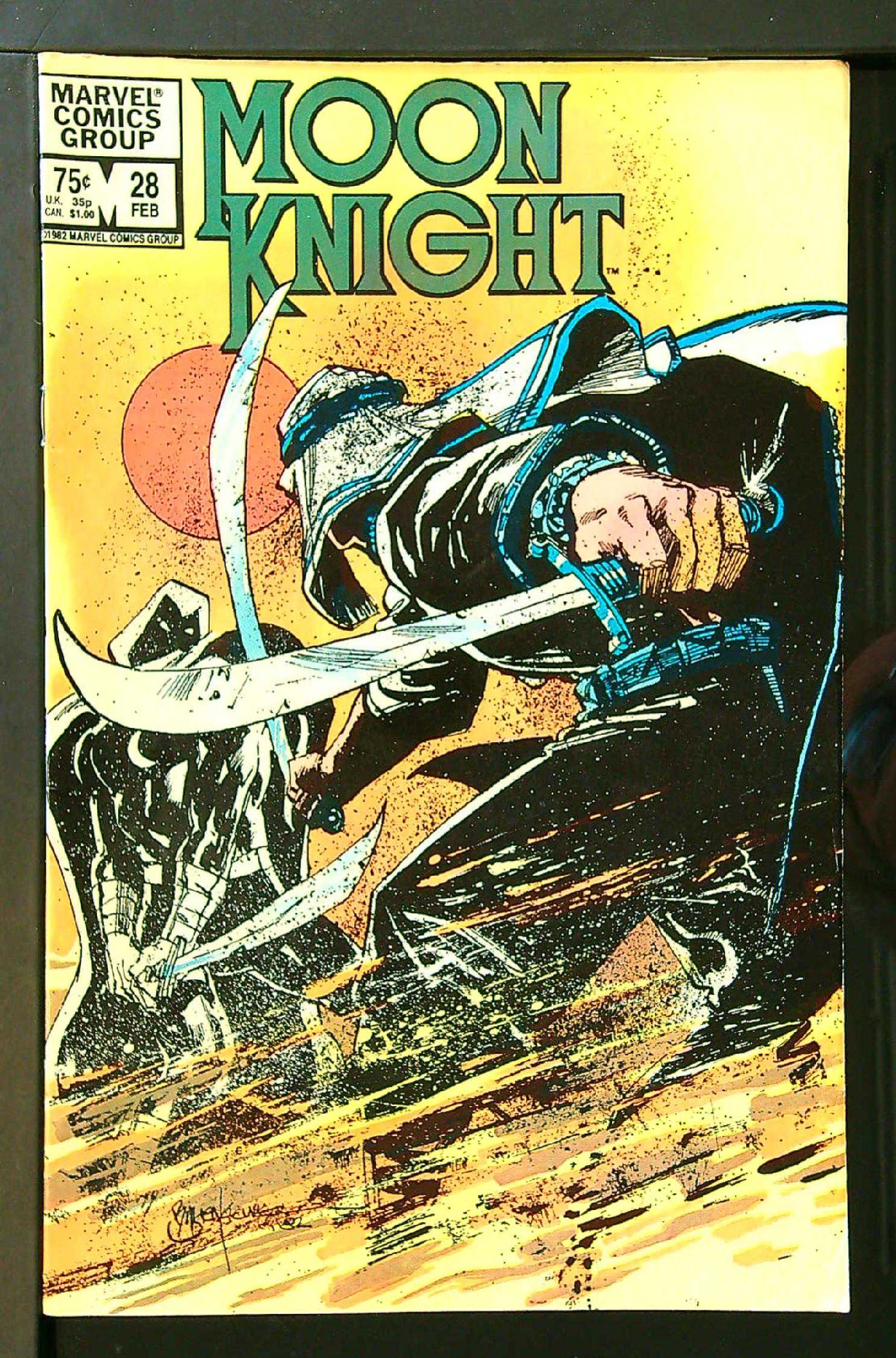 Cover of Moon Knight (Vol 1) #28. One of 250,000 Vintage American Comics on sale from Krypton!