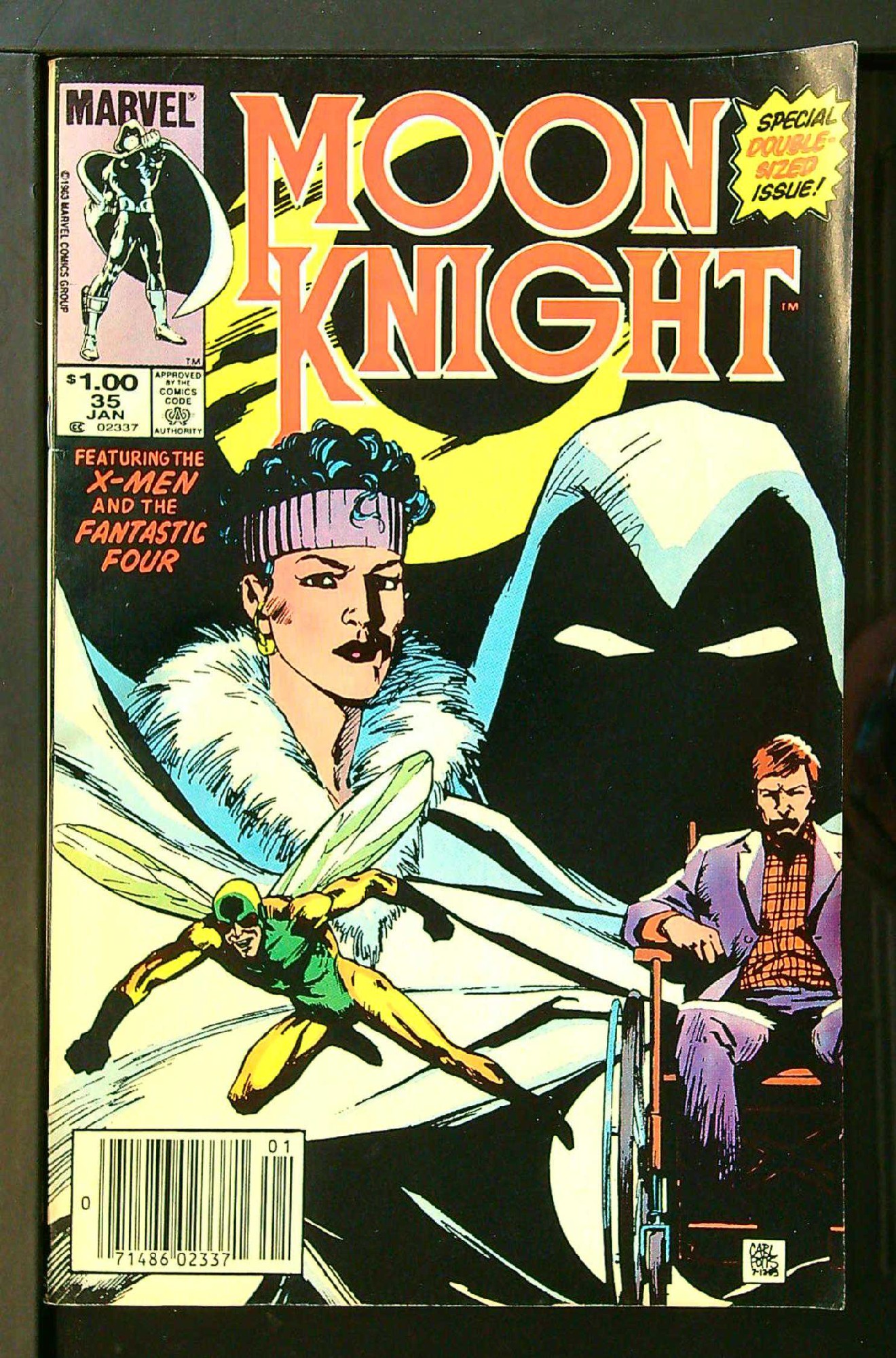 Cover of Moon Knight (Vol 1) #35. One of 250,000 Vintage American Comics on sale from Krypton!