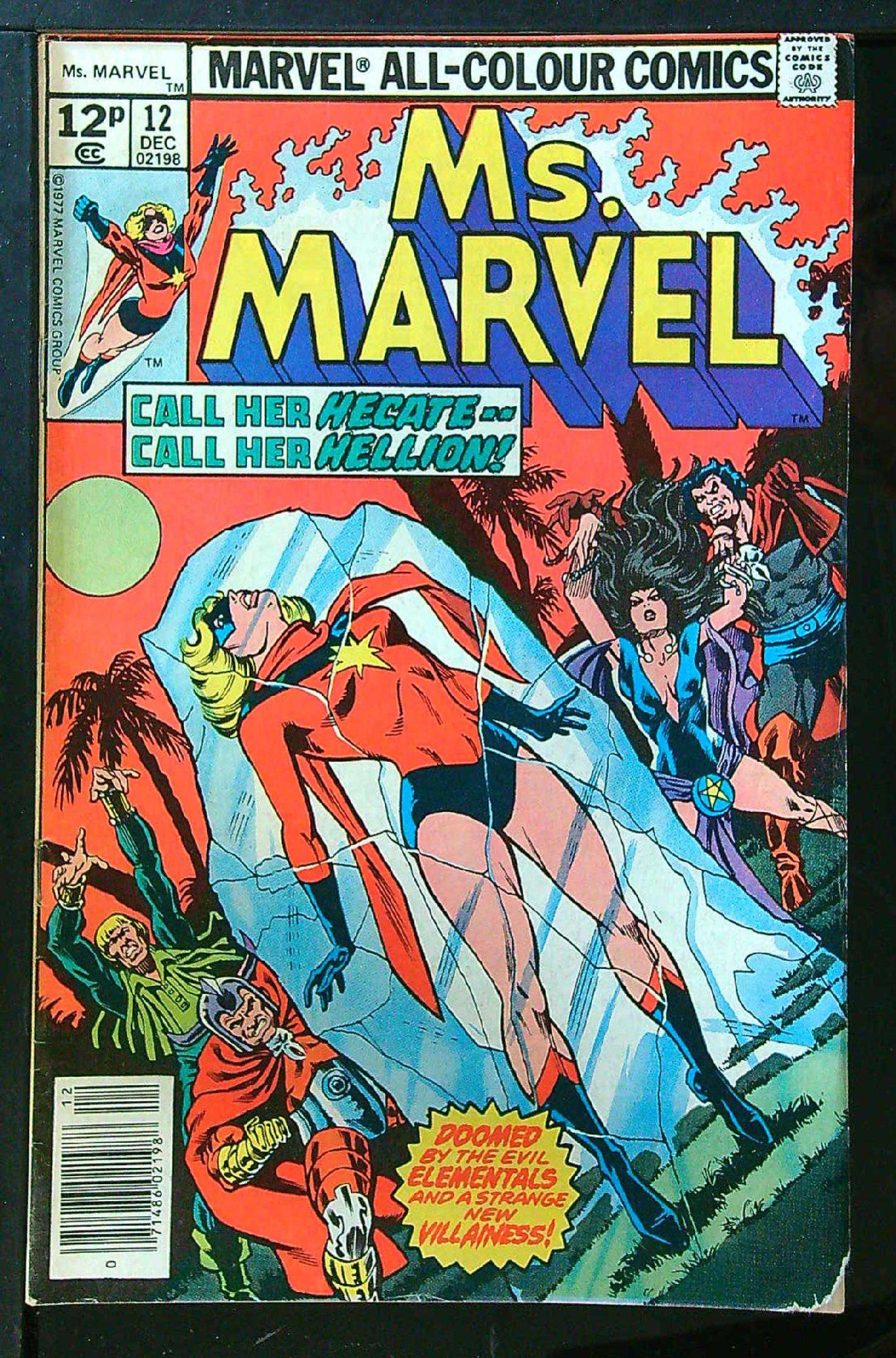 Cover of Ms Marvel (Vol 1) #12. One of 250,000 Vintage American Comics on sale from Krypton!