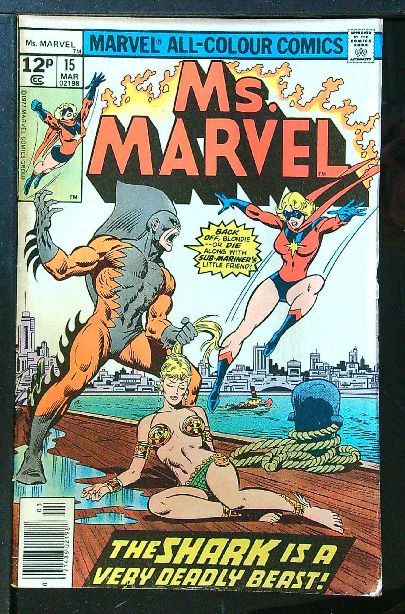 Cover of Ms Marvel (Vol 1) #15. One of 250,000 Vintage American Comics on sale from Krypton!