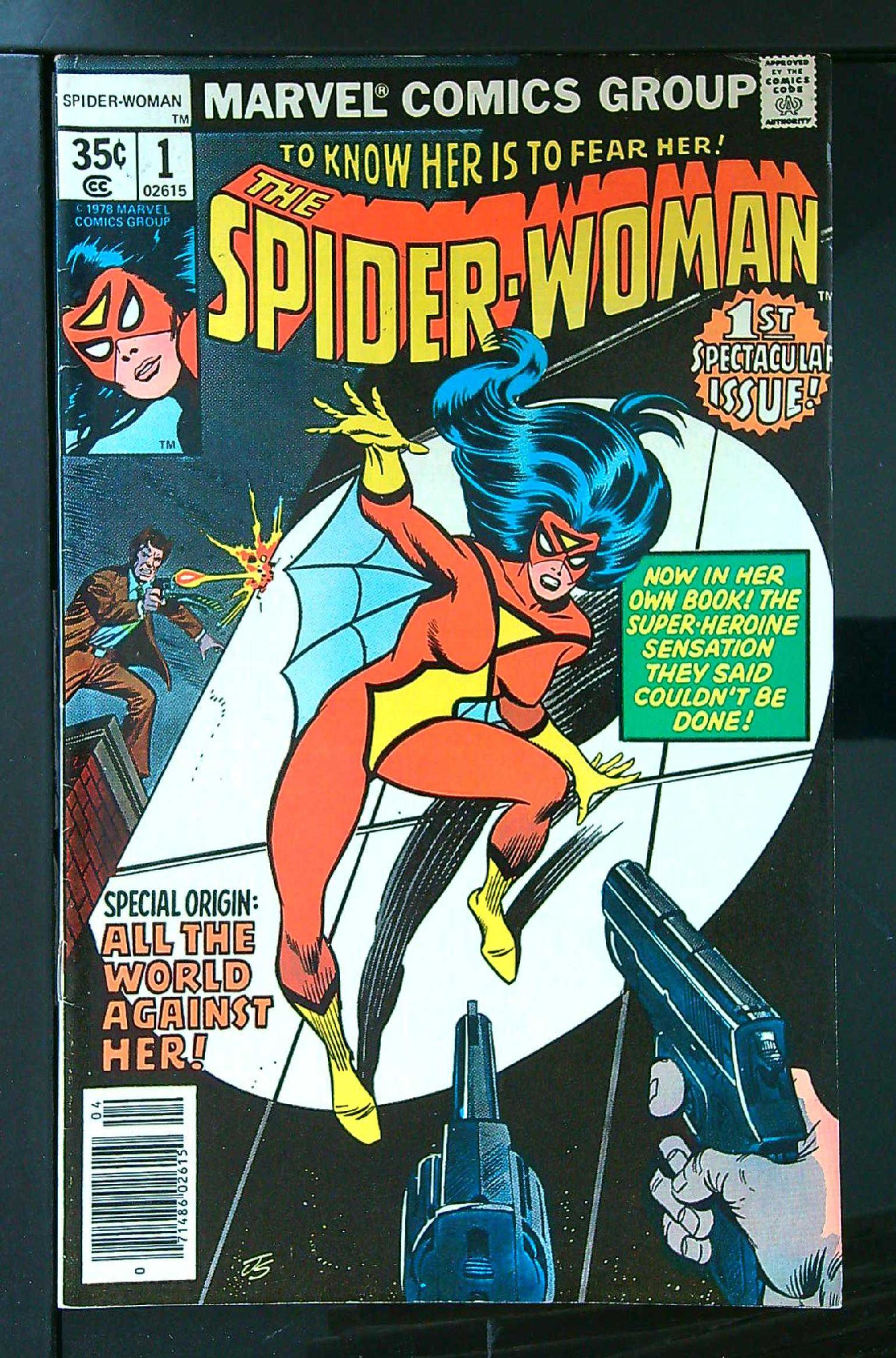Cover of Spider-Woman (Vol 1) #1. One of 250,000 Vintage American Comics on sale from Krypton!