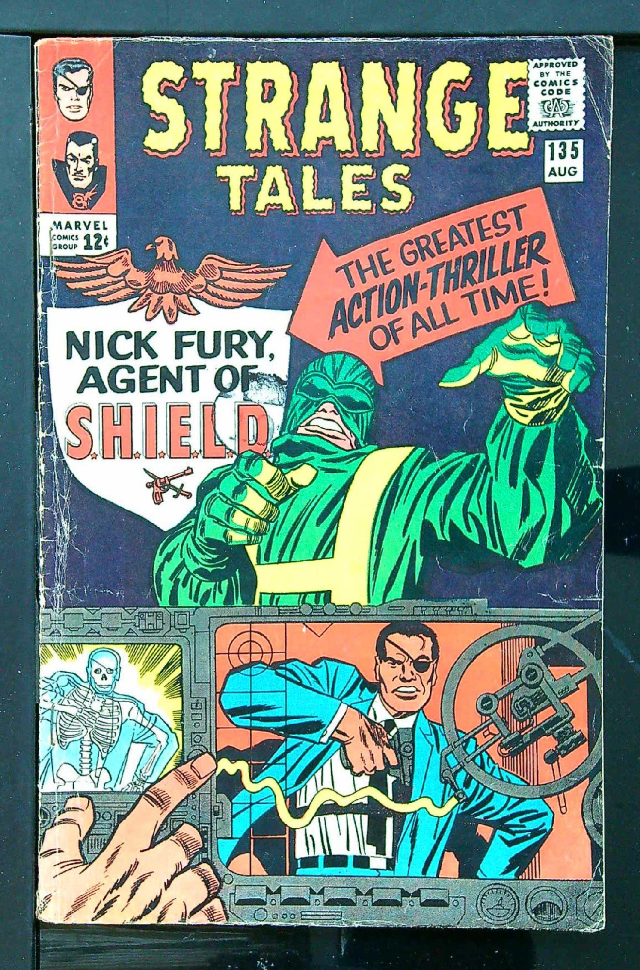 Cover of Strange Tales (Vol 1) #135. One of 250,000 Vintage American Comics on sale from Krypton!