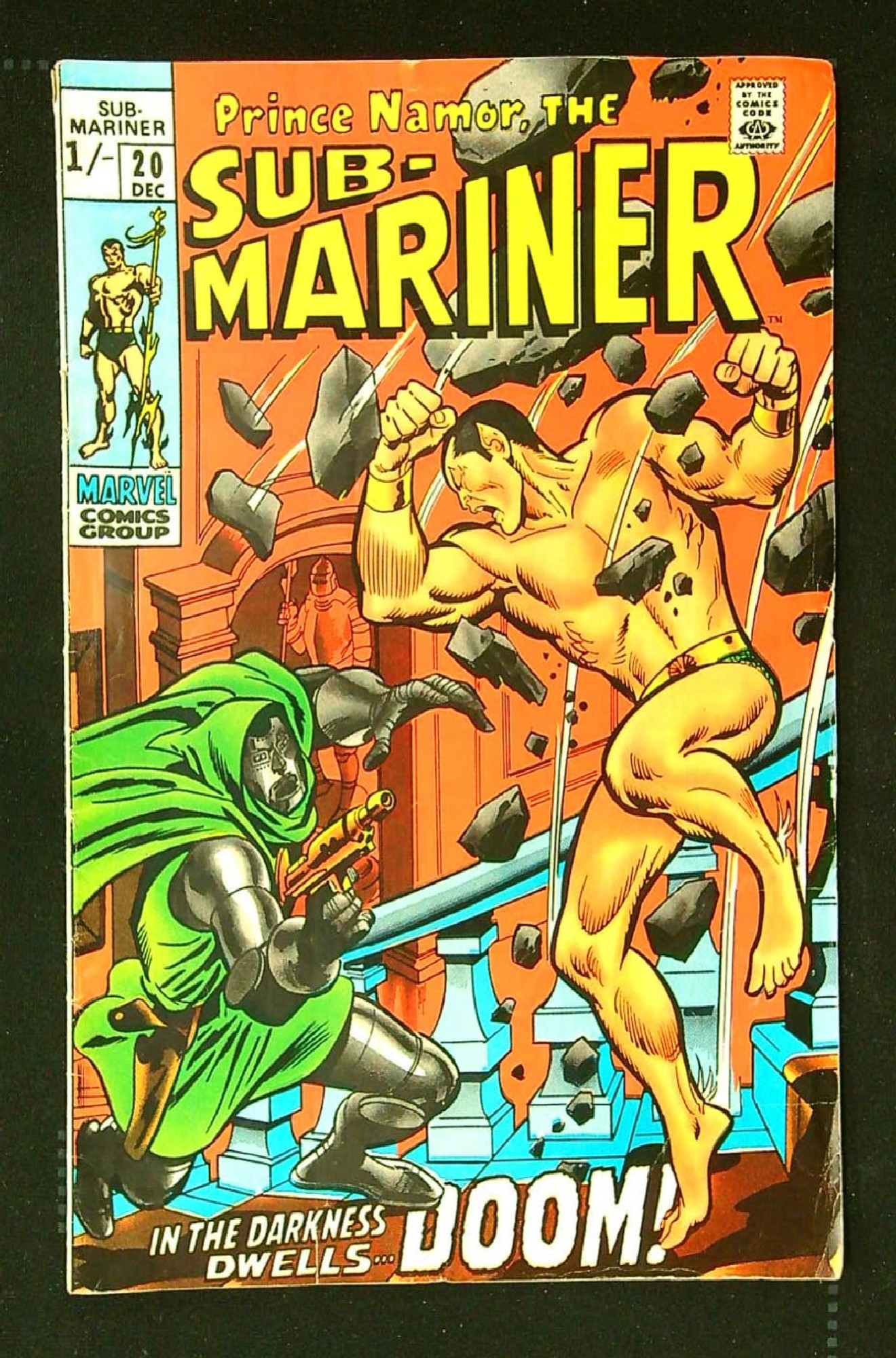 Cover of Sub-Mariner (Vol 1) #20. One of 250,000 Vintage American Comics on sale from Krypton!