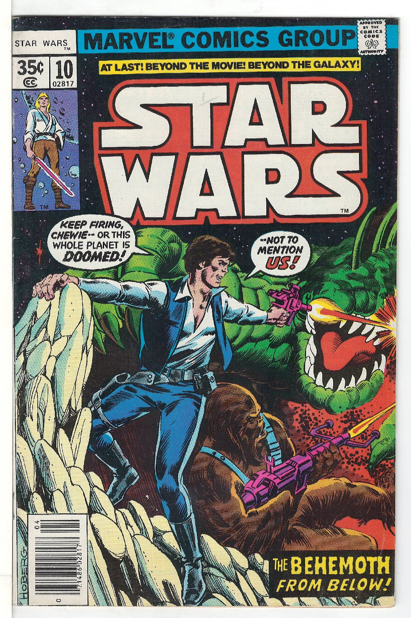 ACTUAL SCAN OF COMIC!<br> Cover of Star Wars (Vol 1) (Marvel) #10. One of 250,000 Vintage American Comics on sale from Krypton!