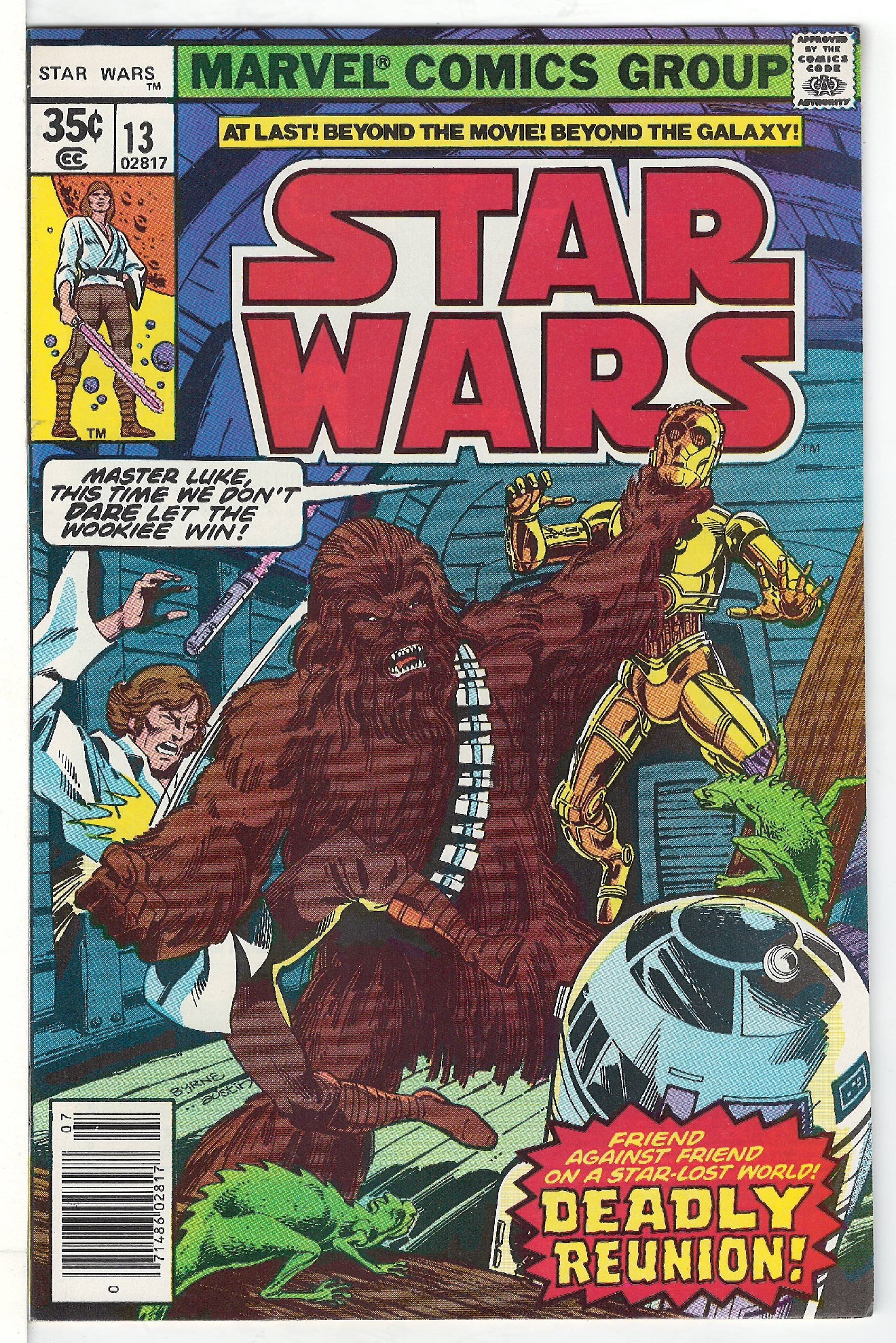 Cover of Star Wars (Vol 1) (Marvel) #13. One of 250,000 Vintage American Comics on sale from Krypton!