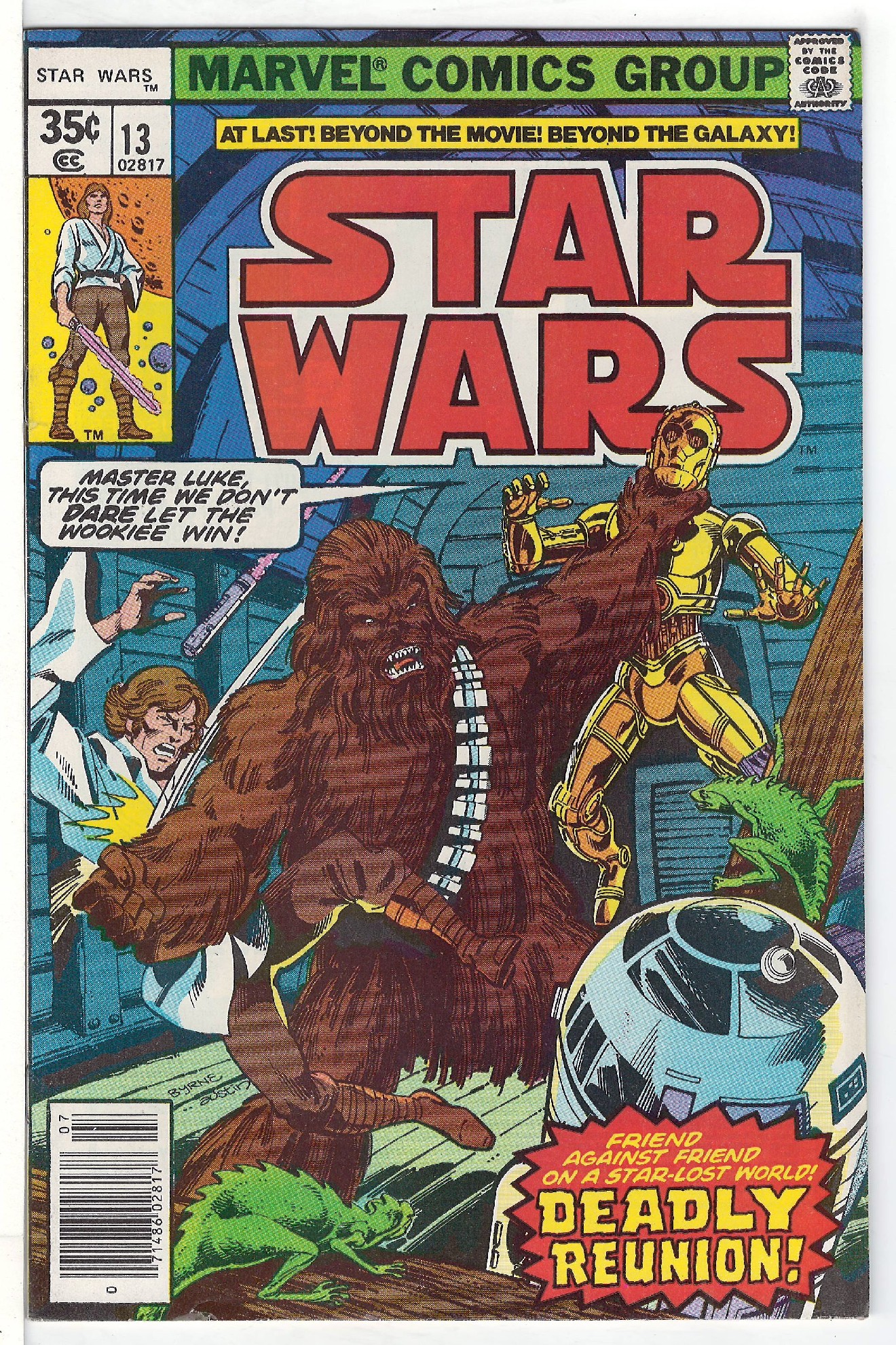 Cover of Star Wars (Vol 1) (Marvel) #13. One of 250,000 Vintage American Comics on sale from Krypton!