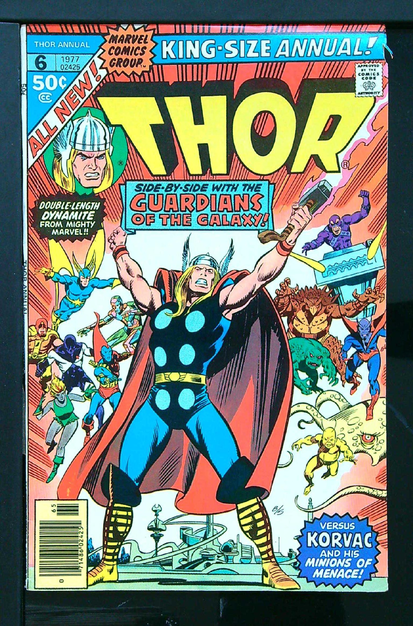 Cover of Thor Annual (Vol 1) #6. One of 250,000 Vintage American Comics on sale from Krypton!