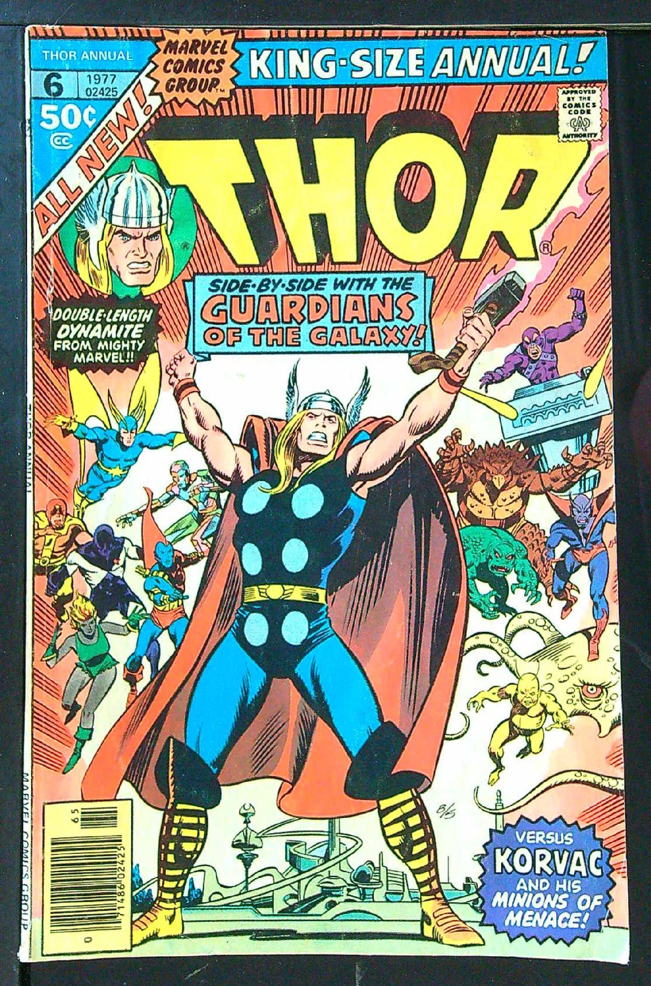 Cover of Thor Annual (Vol 1) #6. One of 250,000 Vintage American Comics on sale from Krypton!