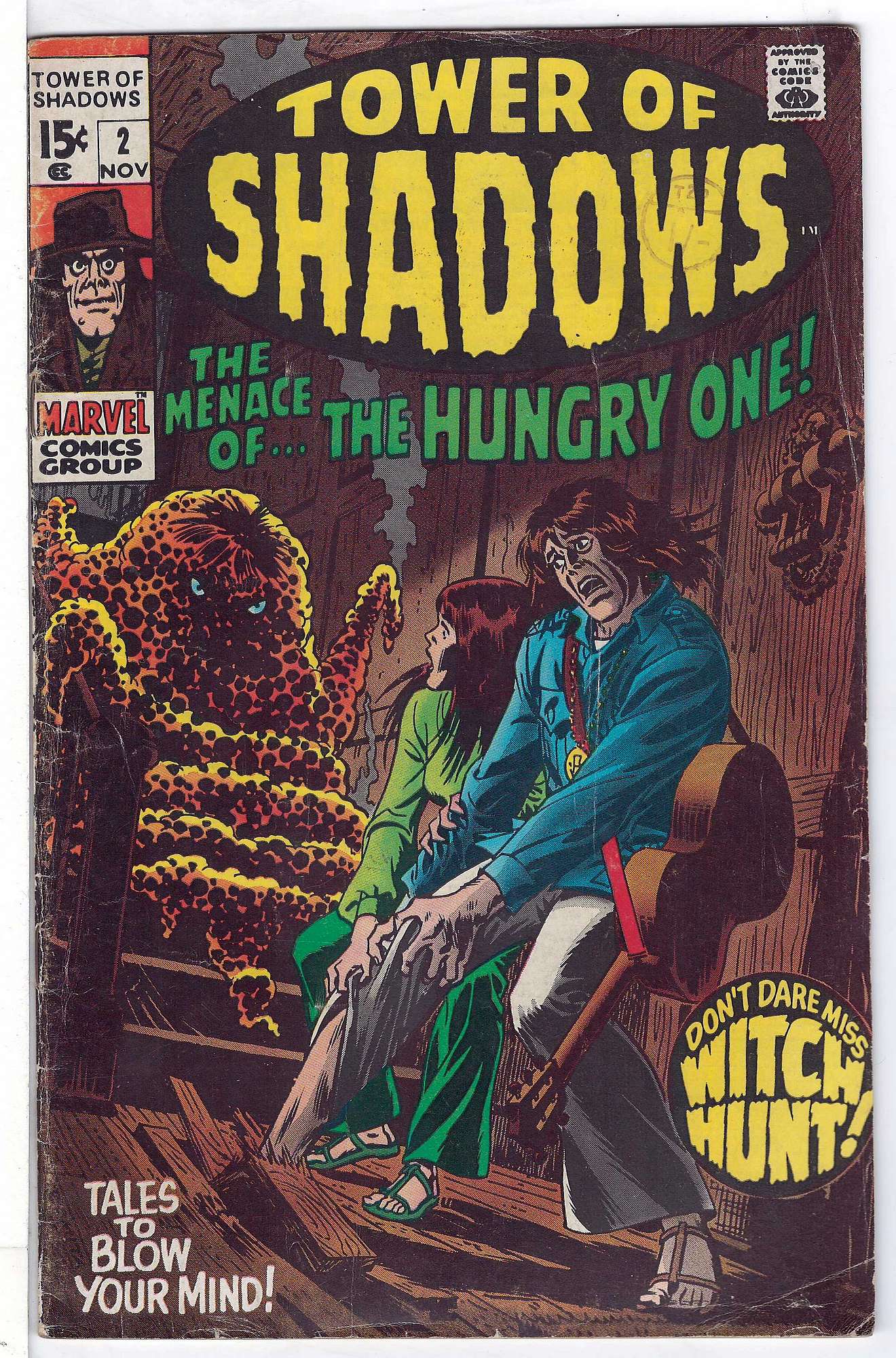 Neal Adams art.<br>ACTUAL SCAN OF COMIC!<br>Stamp on Cover - See Scan Cover of Tower of Shadows (Vol 1) #2. One of 250,000 Vintage American Comics on sale from Krypton!