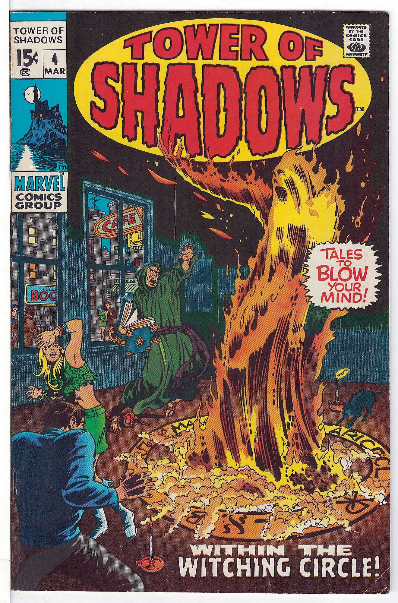 ACTUAL SCAN OF COMIC!<br> Cover of Tower of Shadows (Vol 1) #4. One of 250,000 Vintage American Comics on sale from Krypton!