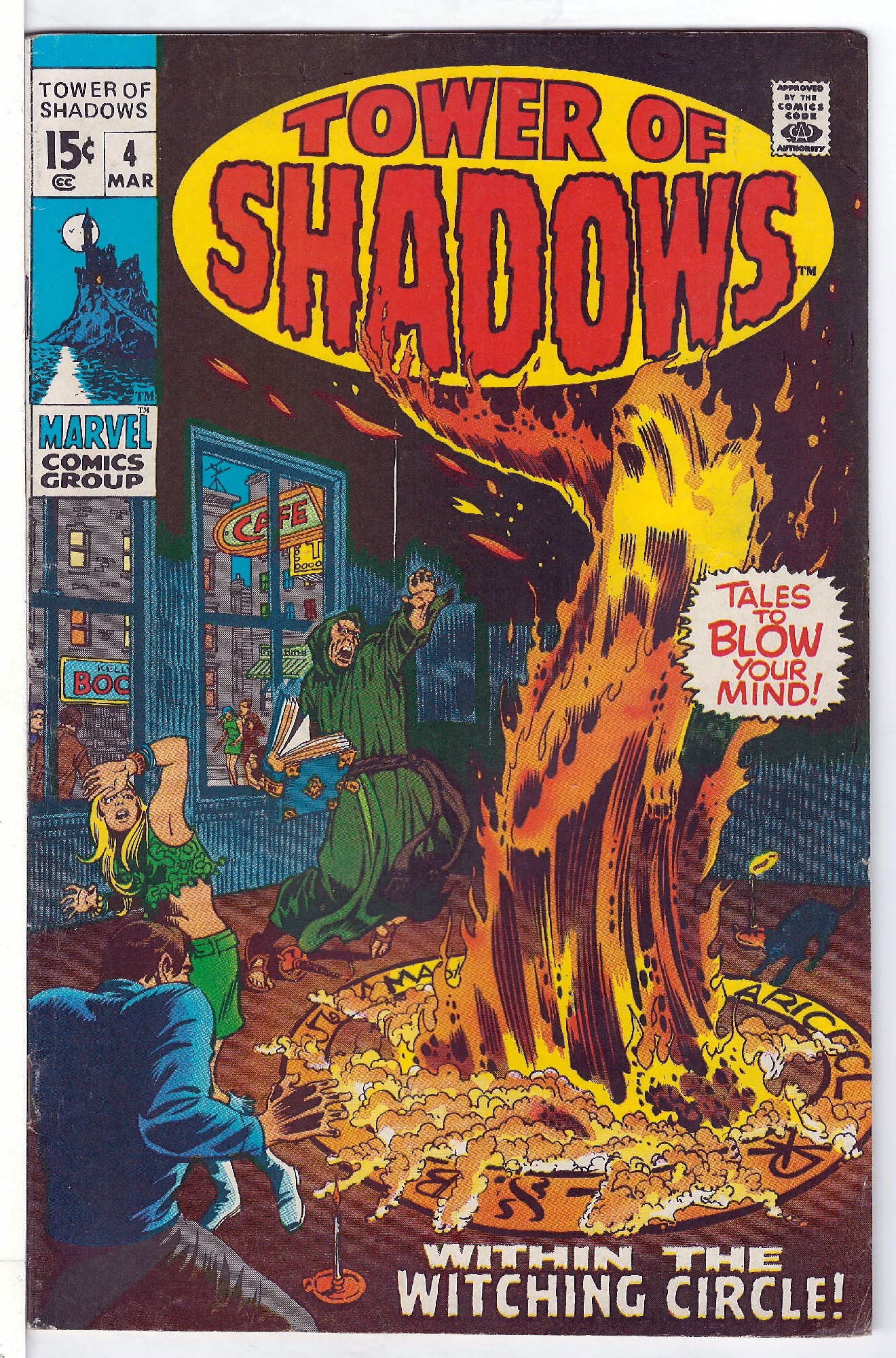 ACTUAL SCAN OF COMIC!<br> Cover of Tower of Shadows (Vol 1) #4. One of 250,000 Vintage American Comics on sale from Krypton!