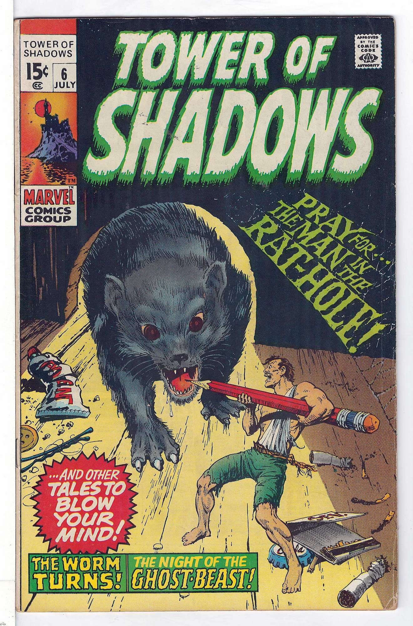 Cover of Tower of Shadows (Vol 1) #6. One of 250,000 Vintage American Comics on sale from Krypton!