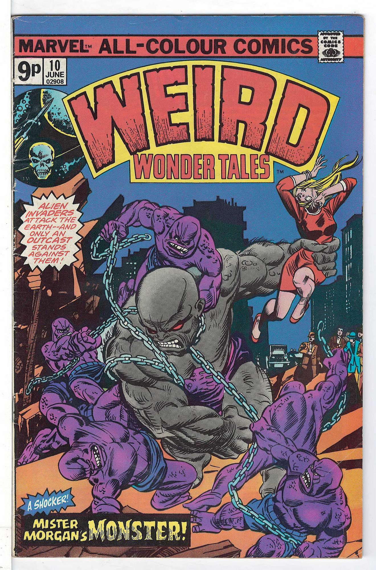 Cover of Weird Wonder Tales (Vol 1) #10. One of 250,000 Vintage American Comics on sale from Krypton!