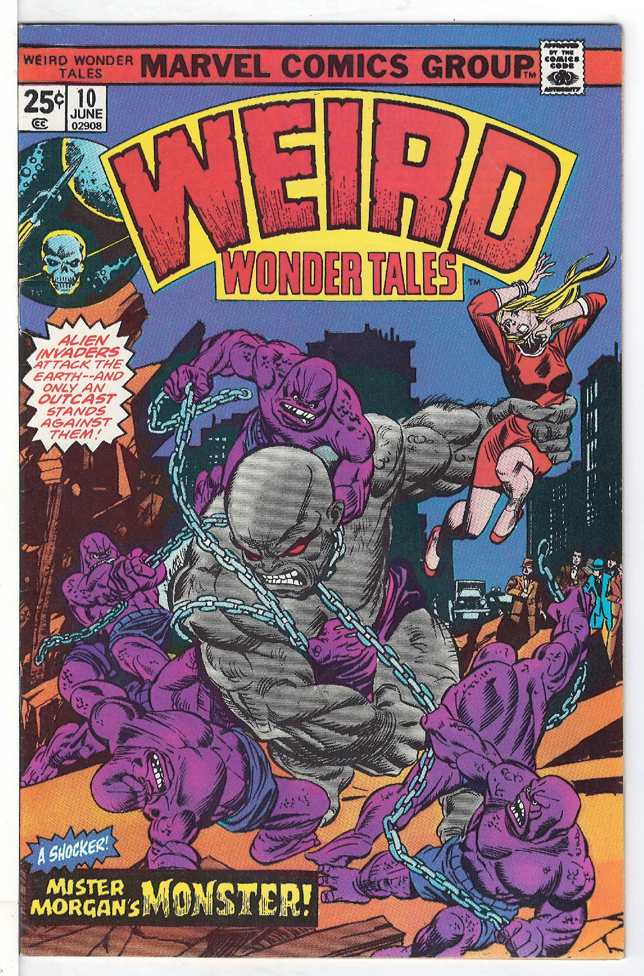 ACTUAL SCAN OF COMIC!<br> Cover of Weird Wonder Tales (Vol 1) #10. One of 250,000 Vintage American Comics on sale from Krypton!