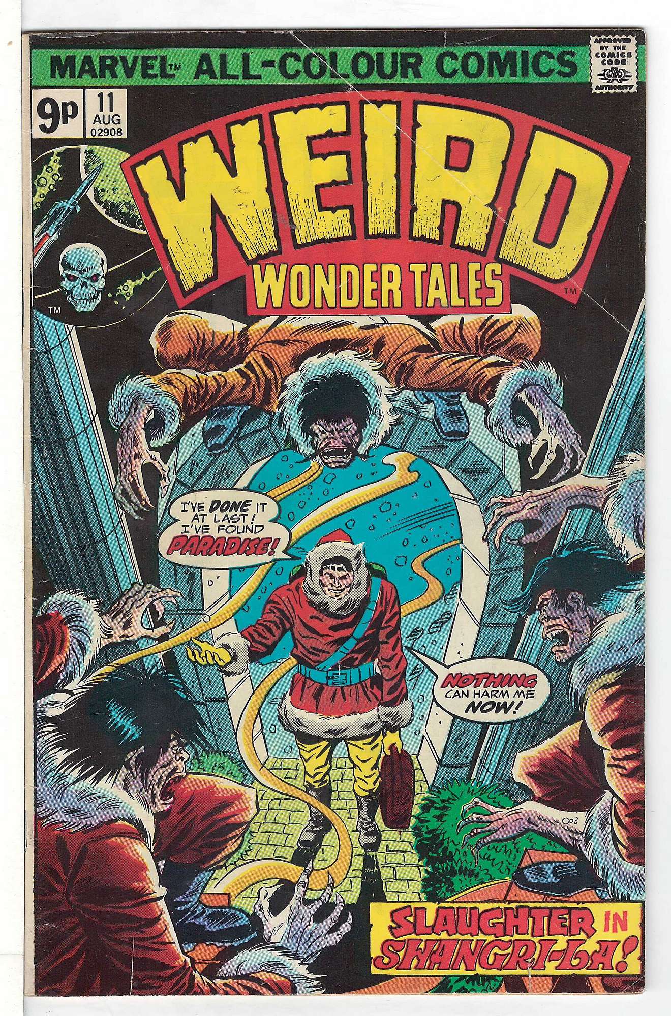 ACTUAL SCAN OF COMIC!<br> Cover of Weird Wonder Tales (Vol 1) #11. One of 250,000 Vintage American Comics on sale from Krypton!