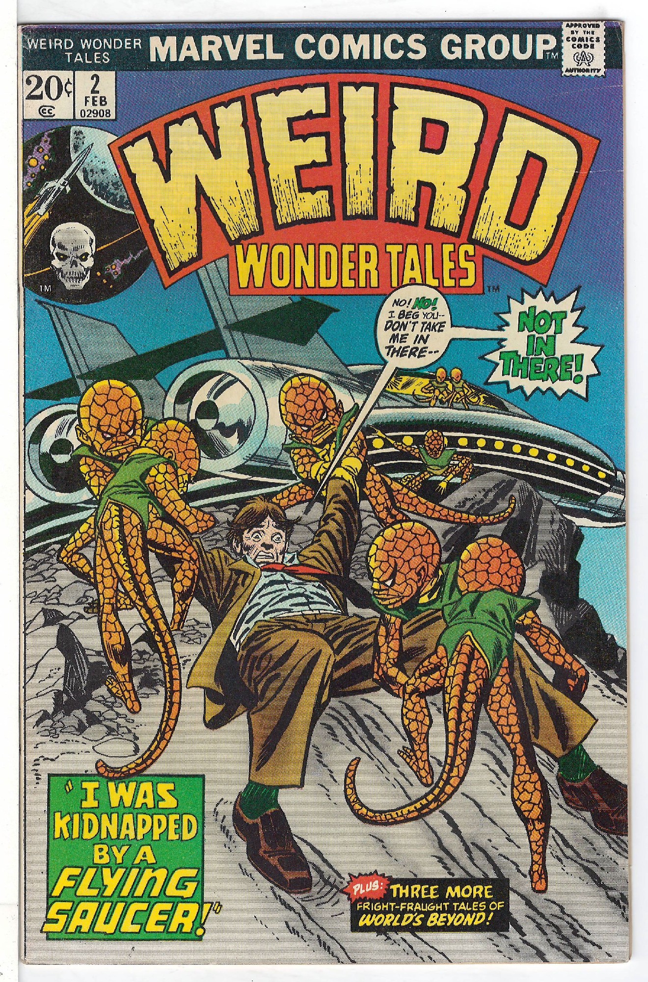 Cover of Weird Wonder Tales (Vol 1) #2. One of 250,000 Vintage American Comics on sale from Krypton!