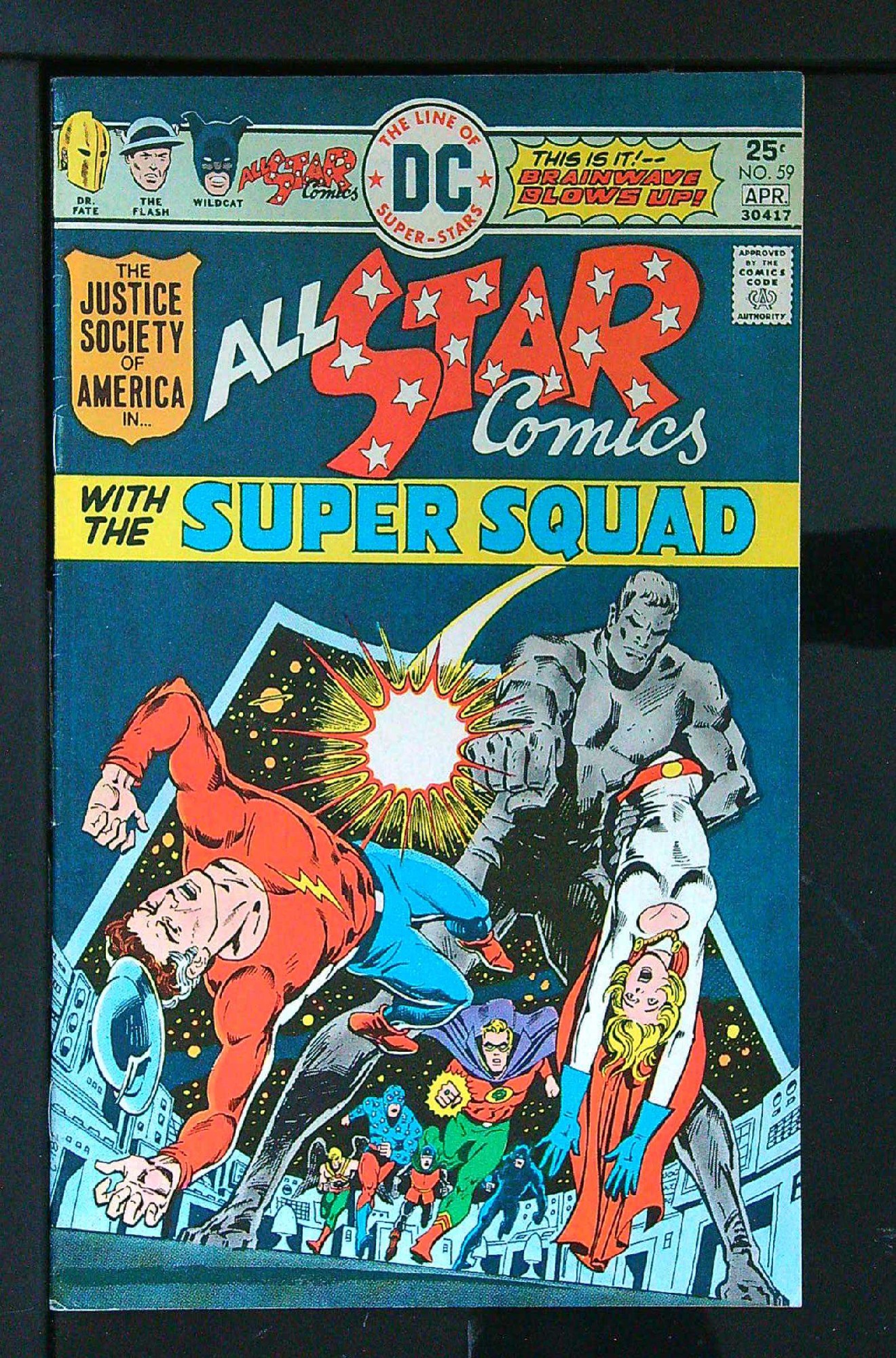 Cover of All-Star Comics (Vol 1) #59. One of 250,000 Vintage American Comics on sale from Krypton!