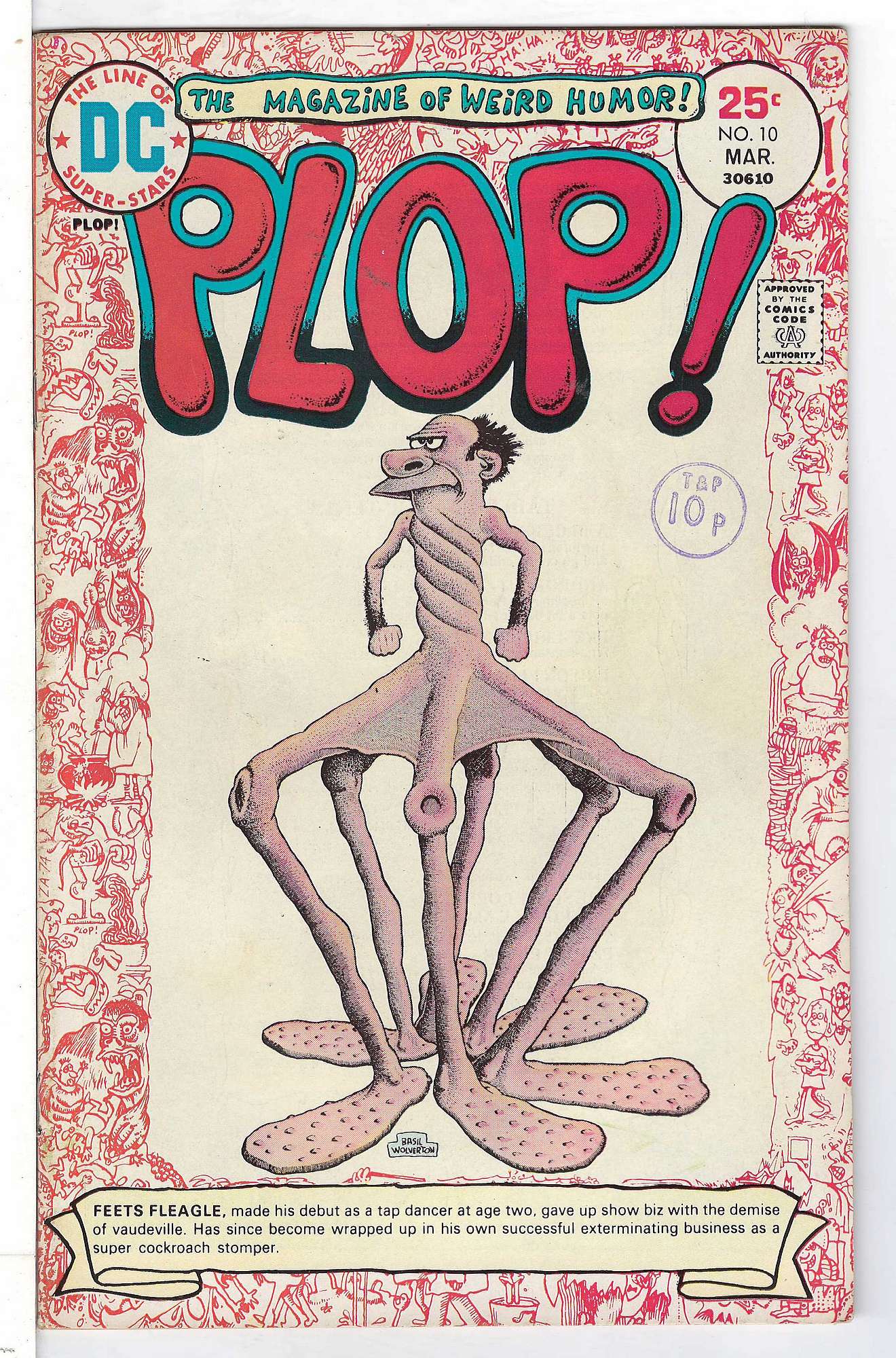 Cover of Plop! (Vol 1) #10. One of 250,000 Vintage American Comics on sale from Krypton!