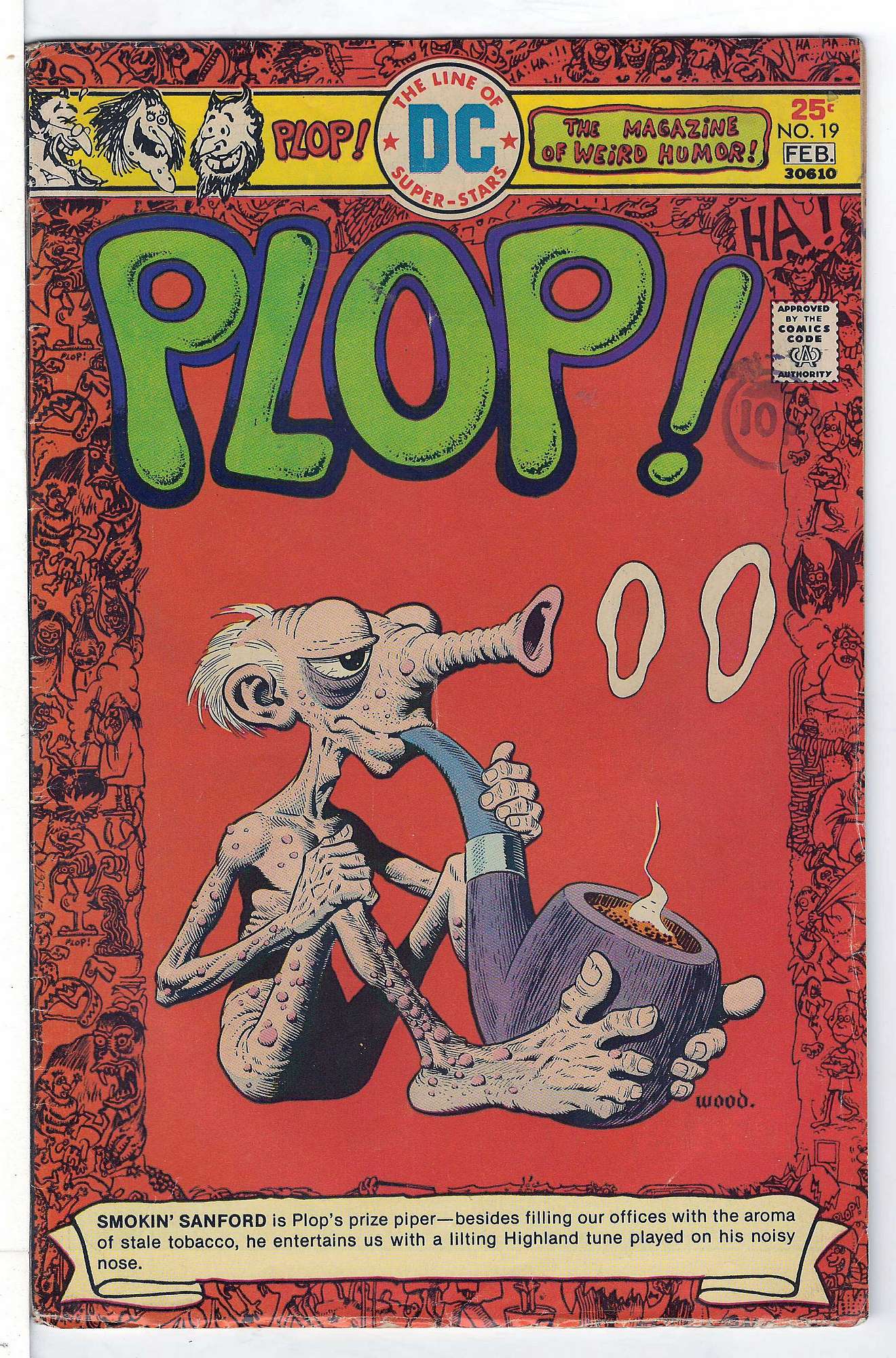 Cover of Plop! (Vol 1) #19. One of 250,000 Vintage American Comics on sale from Krypton!