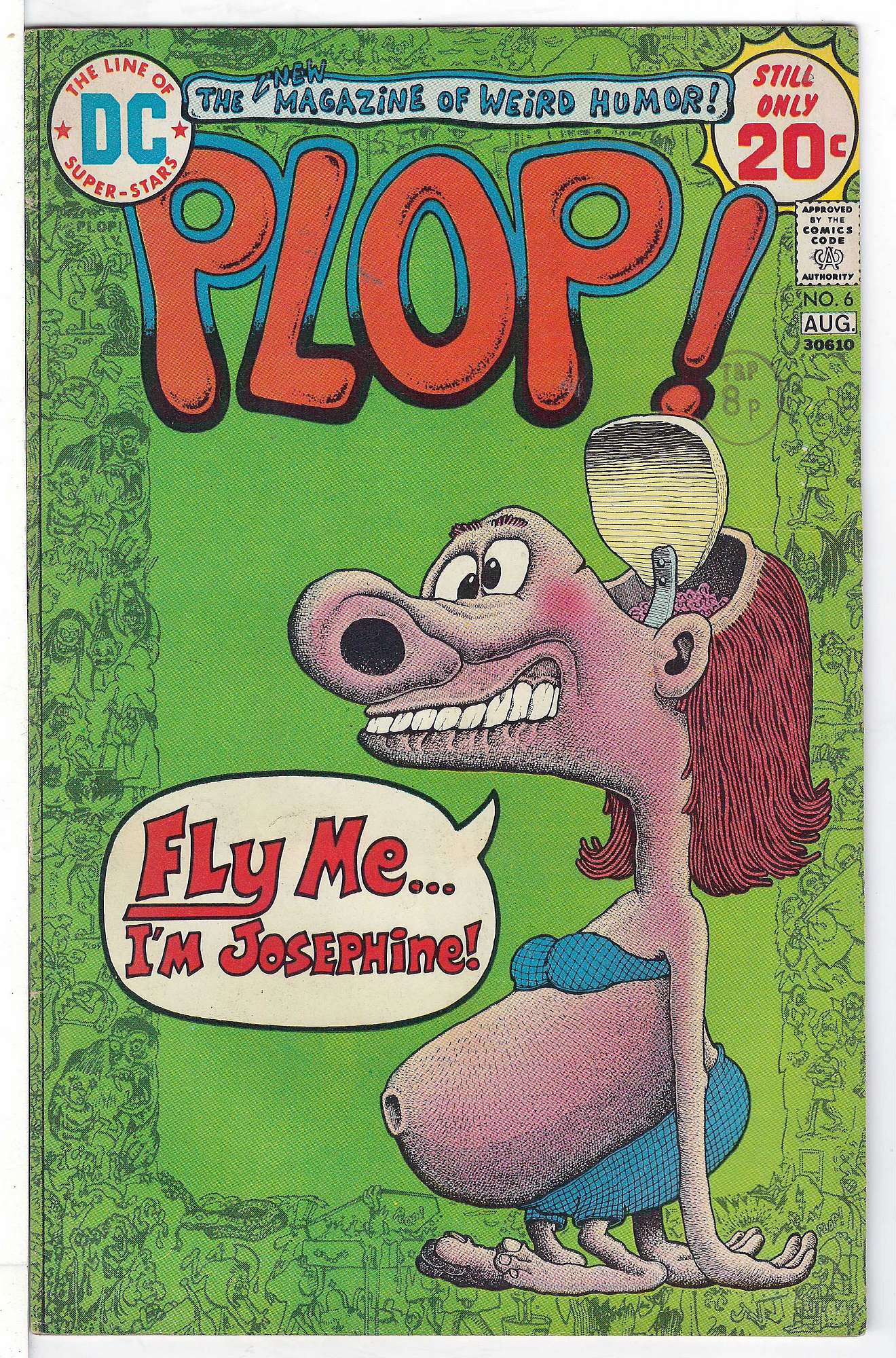 Cover of Plop! (Vol 1) #6. One of 250,000 Vintage American Comics on sale from Krypton!