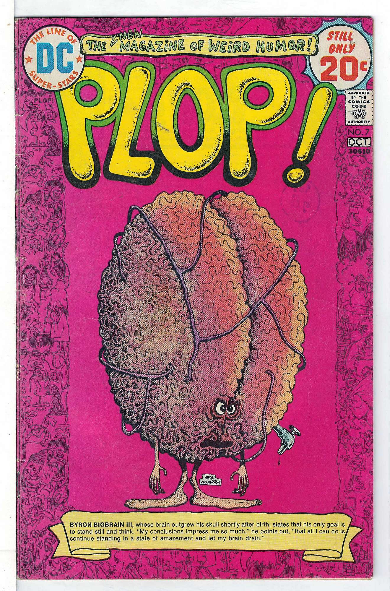 Cover of Plop! (Vol 1) #7. One of 250,000 Vintage American Comics on sale from Krypton!