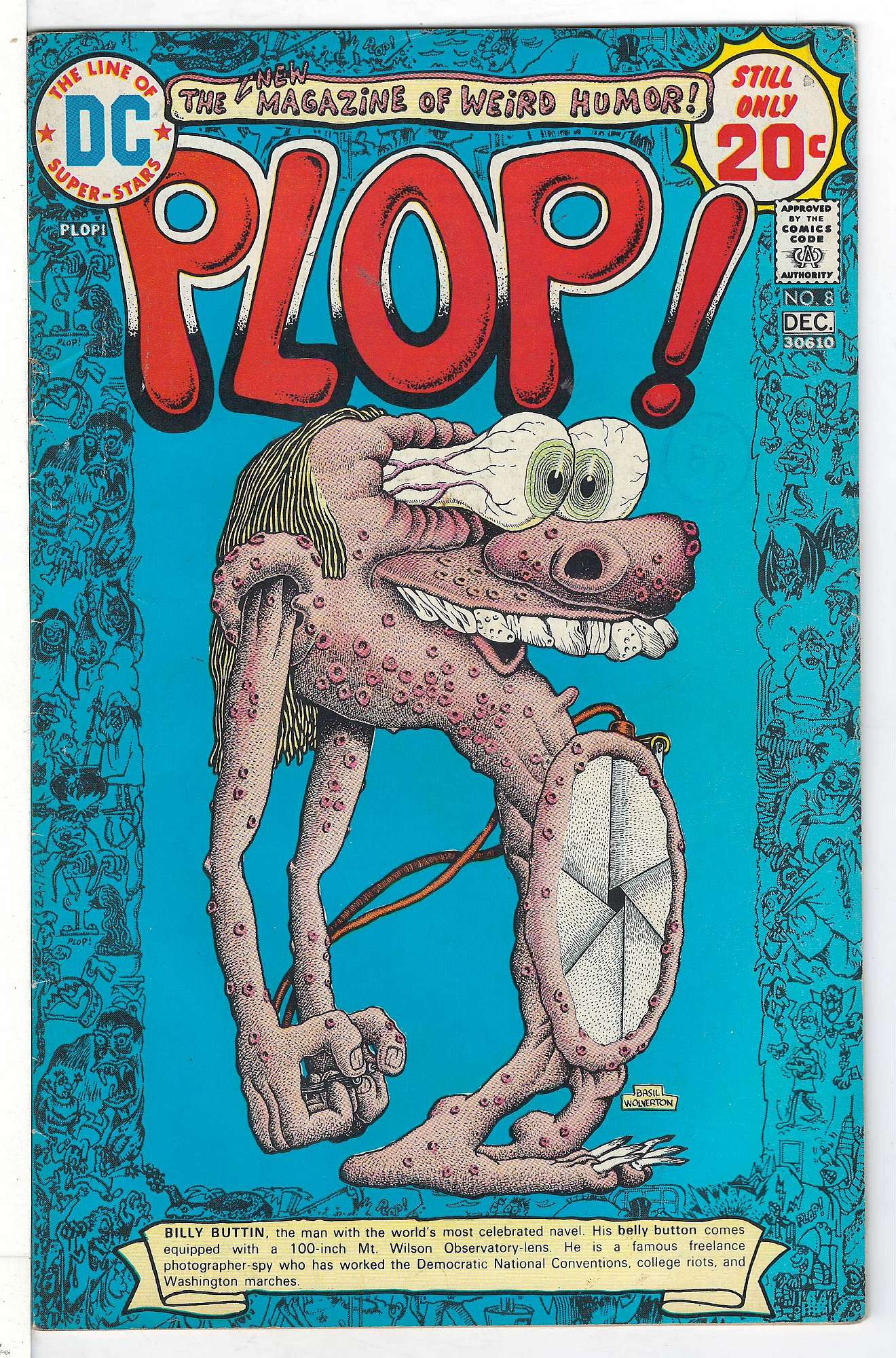 Cover of Plop! (Vol 1) #8. One of 250,000 Vintage American Comics on sale from Krypton!
