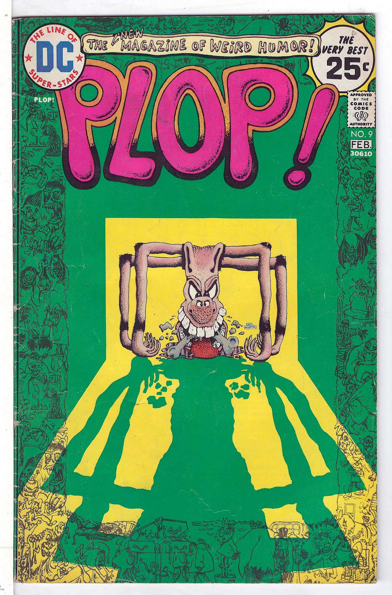 Cover of Plop! (Vol 1) #9. One of 250,000 Vintage American Comics on sale from Krypton!