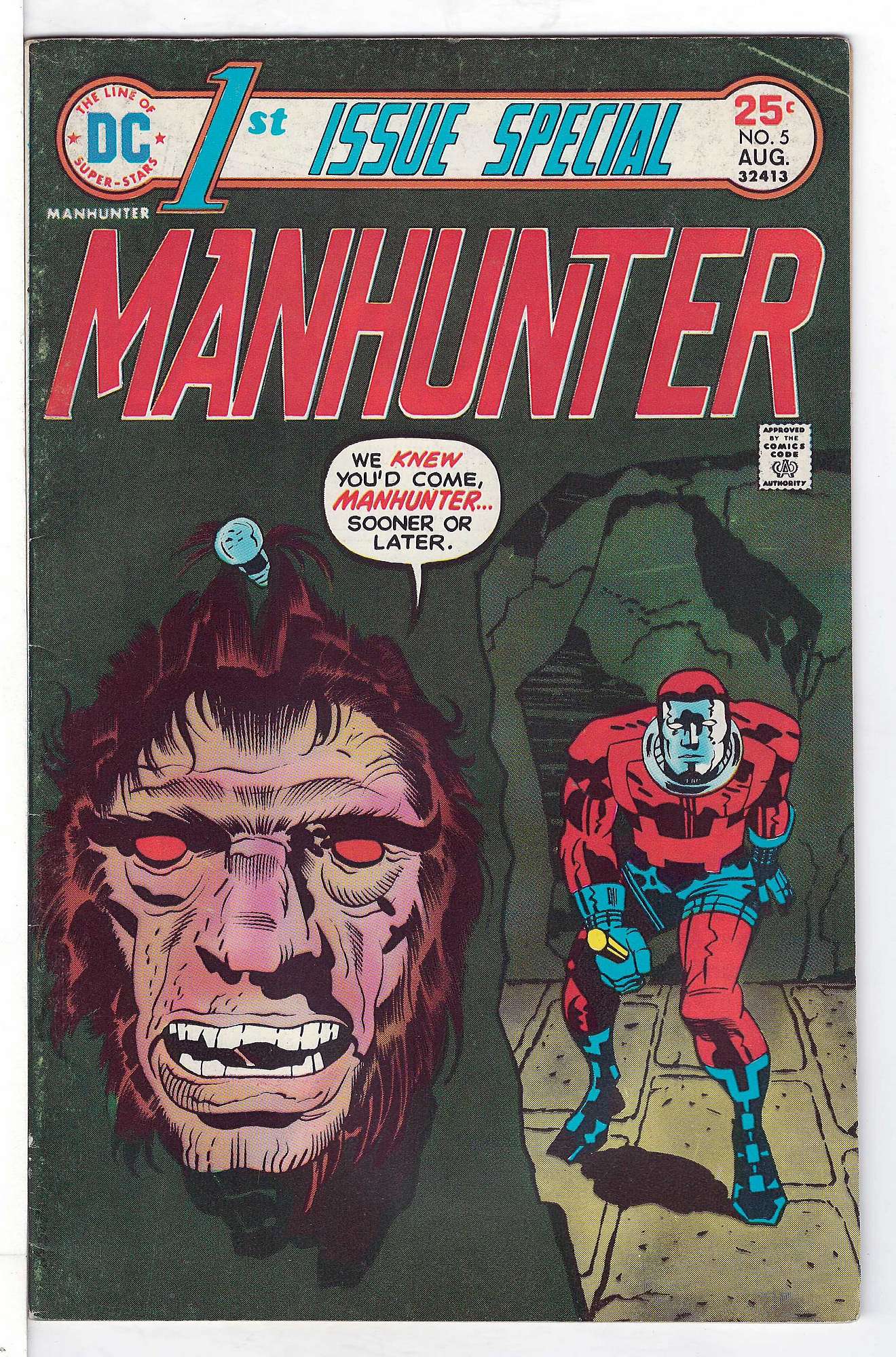 Manhunter<br>ACTUAL SCAN OF COMIC!<br> Cover of First Issue Special (Vol 1) #5. One of 250,000 Vintage American Comics on sale from Krypton!