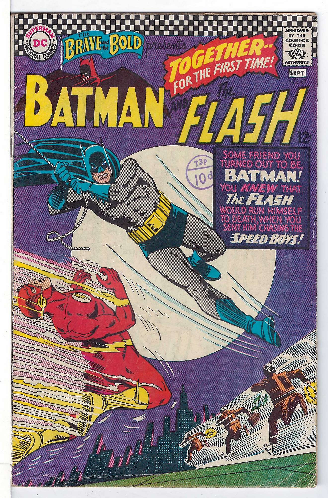 Cover of Brave & The Bold (Vol 1) #67. One of 250,000 Vintage American Comics on sale from Krypton!