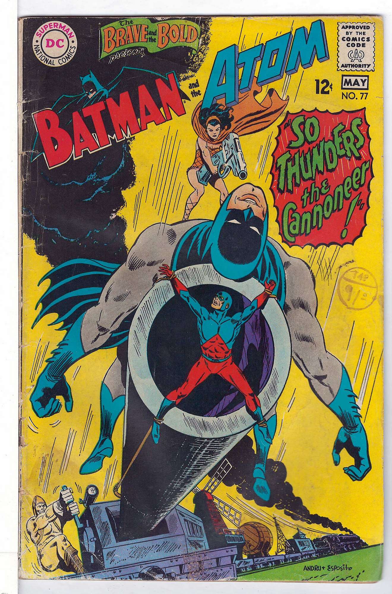 Cover of Brave & The Bold (Vol 1) #77. One of 250,000 Vintage American Comics on sale from Krypton!