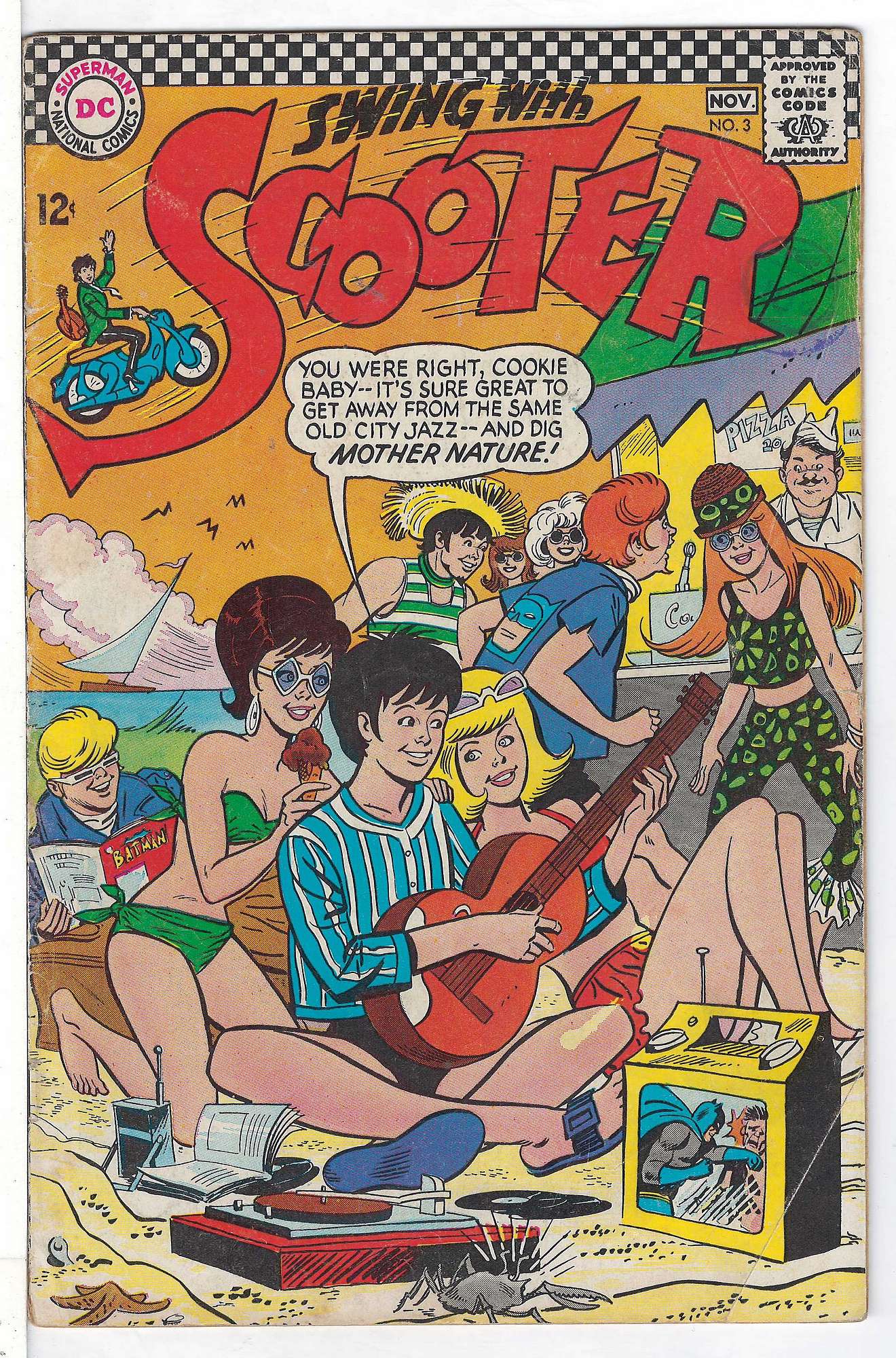 Cover of Scooter - Swing With (Vol 1) #3. One of 250,000 Vintage American Comics on sale from Krypton!