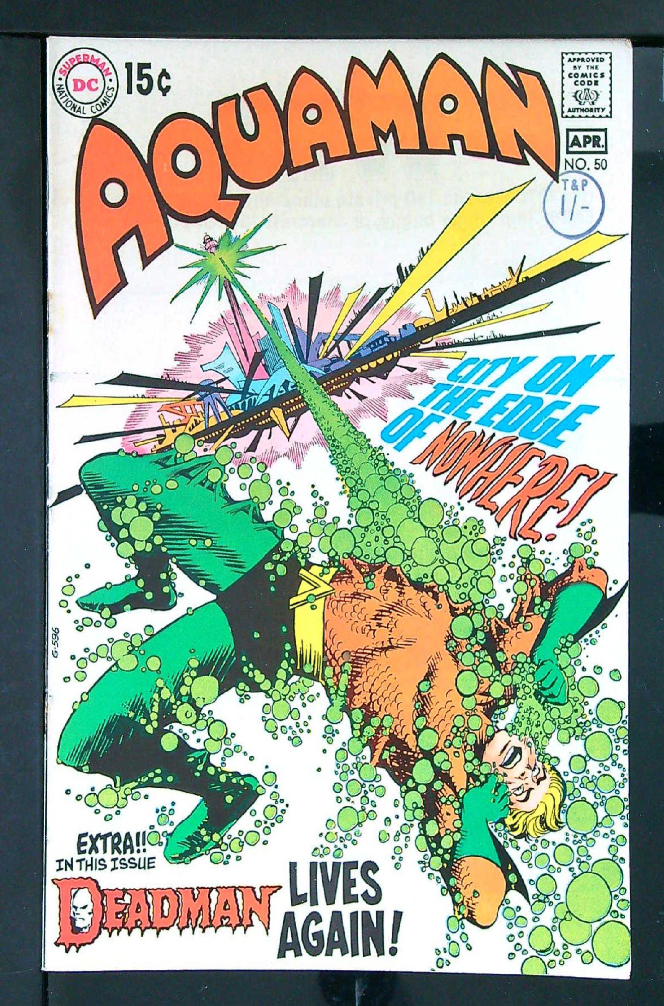 Cover of Aquaman (Vol 1) #50. One of 250,000 Vintage American Comics on sale from Krypton!