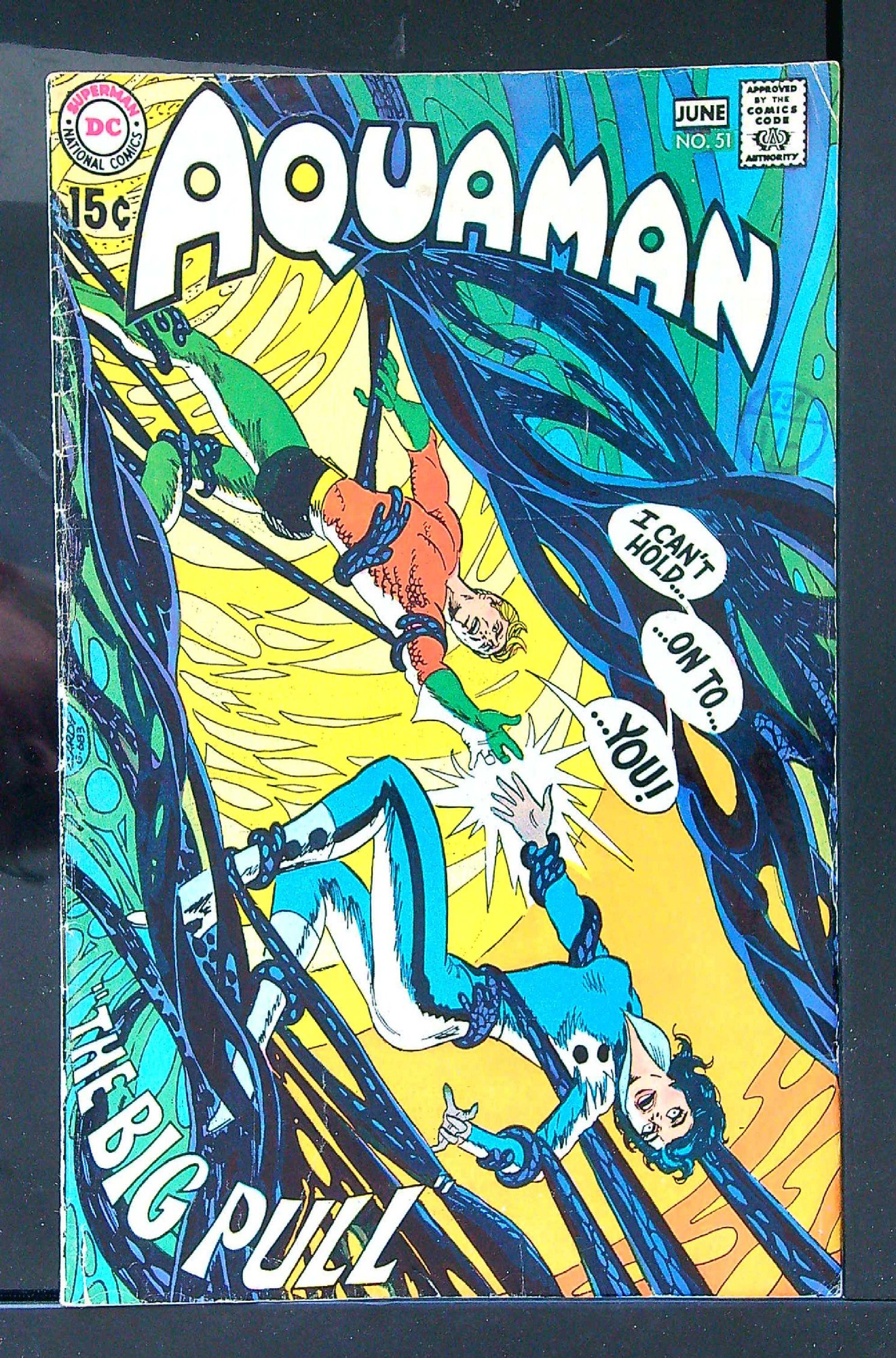 Cover of Aquaman (Vol 1) #51. One of 250,000 Vintage American Comics on sale from Krypton!