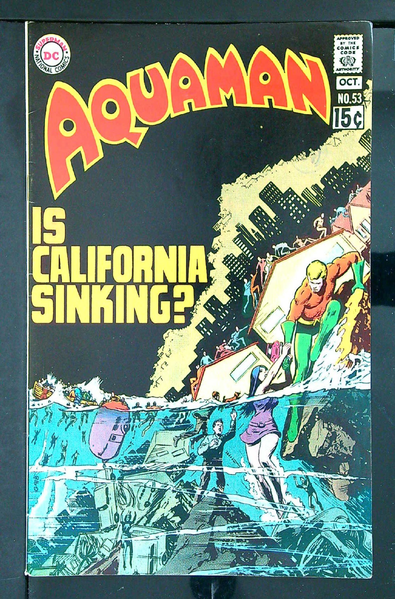 Cover of Aquaman (Vol 1) #53. One of 250,000 Vintage American Comics on sale from Krypton!