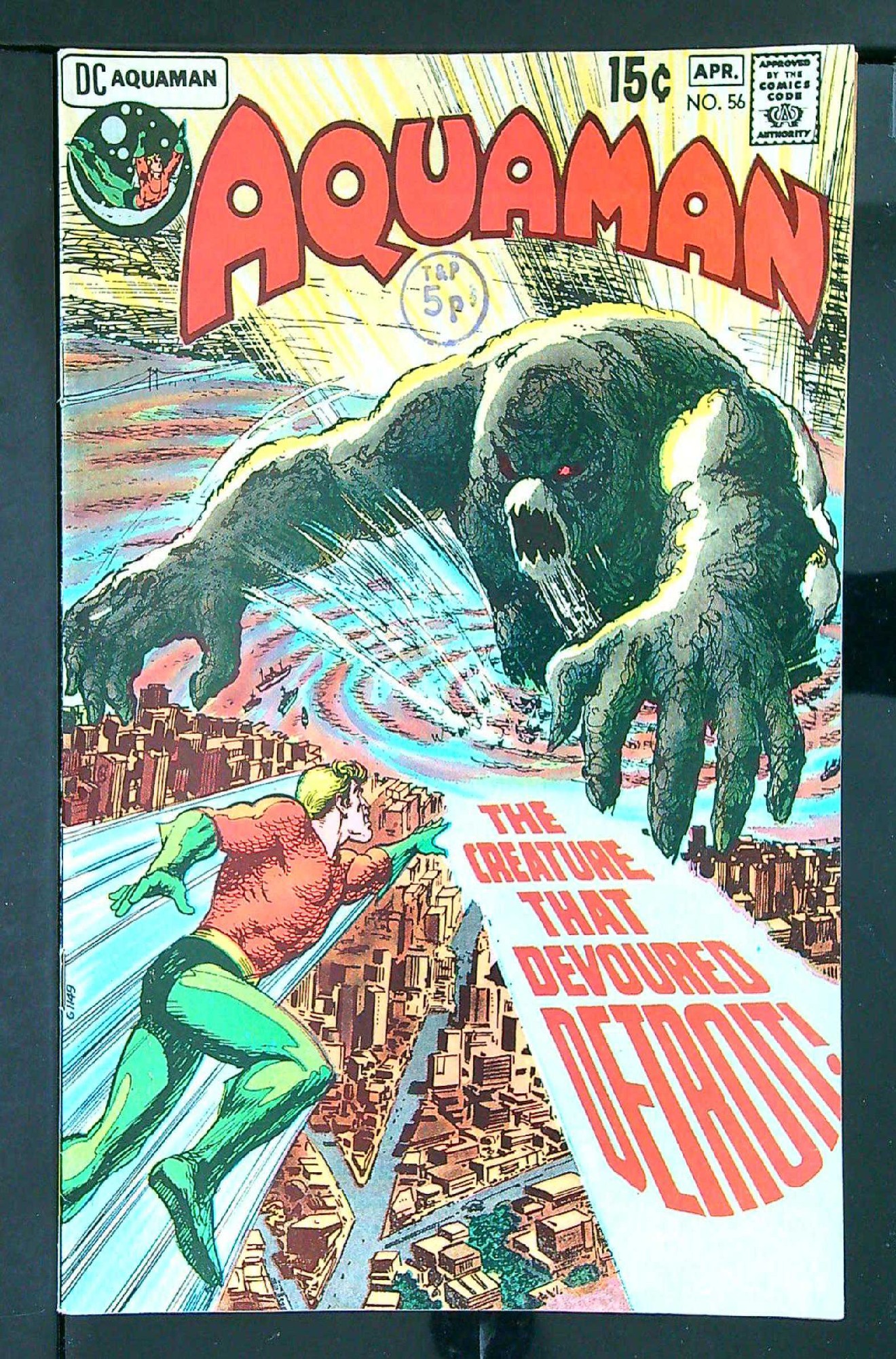 Cover of Aquaman (Vol 1) #56. One of 250,000 Vintage American Comics on sale from Krypton!