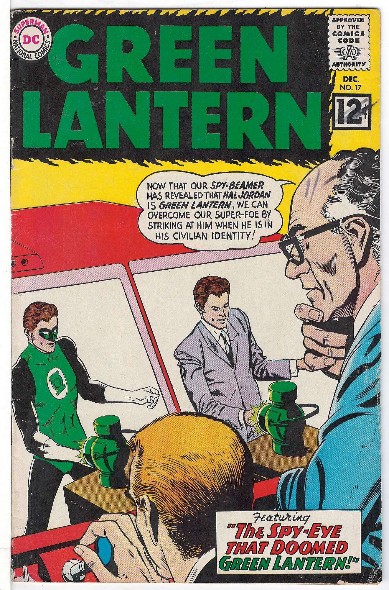 Cover of Green Lantern (Vol 2) #17. One of 250,000 Vintage American Comics on sale from Krypton!