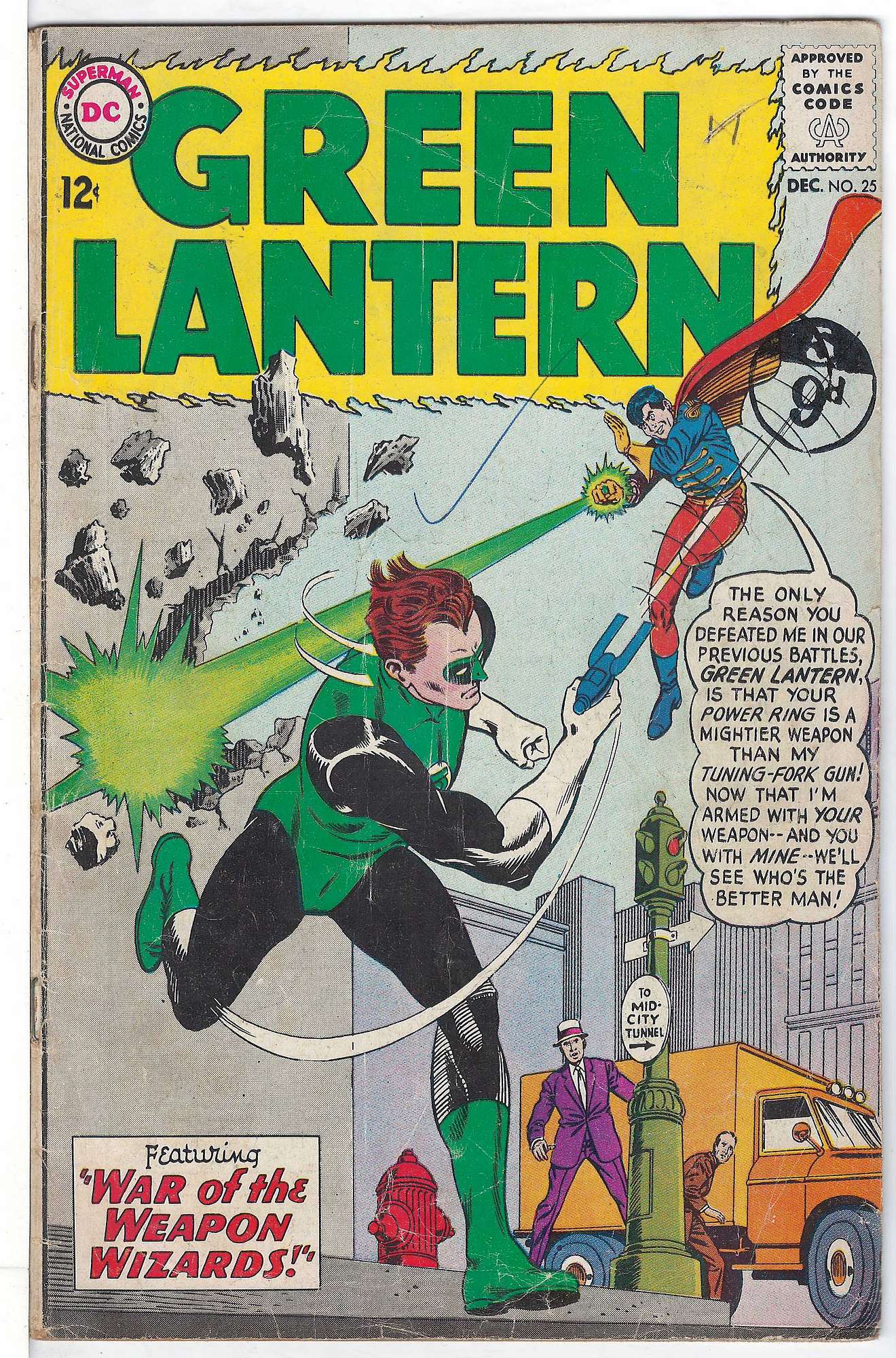 Cover of Green Lantern (Vol 2) #25. One of 250,000 Vintage American Comics on sale from Krypton!